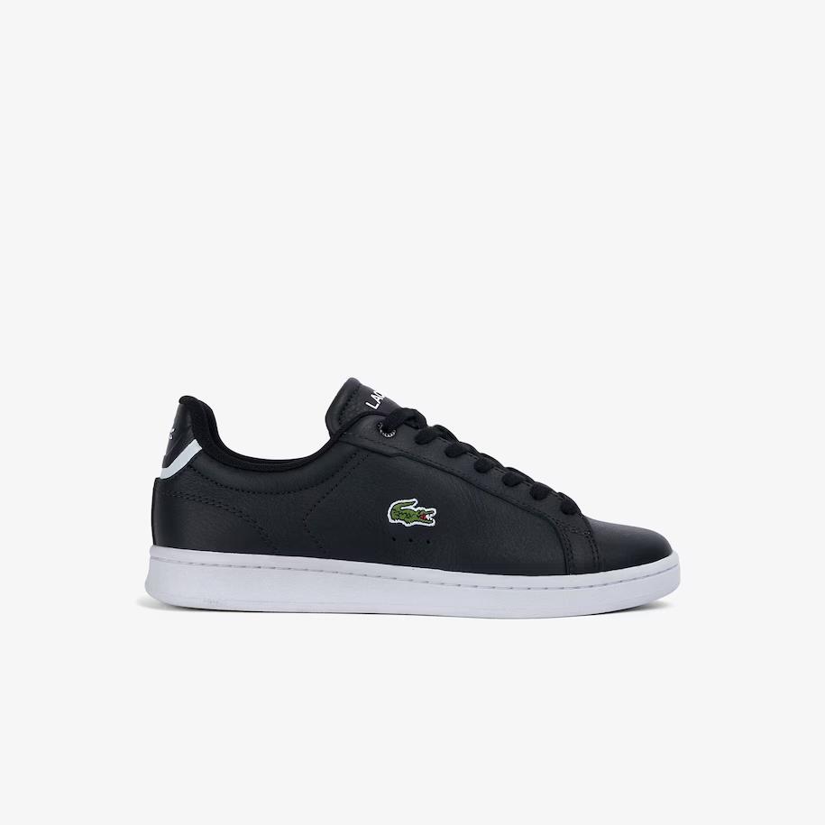 Giày Lacoste Carnaby Pro Leather Sneakers Nữ Đen Xanh