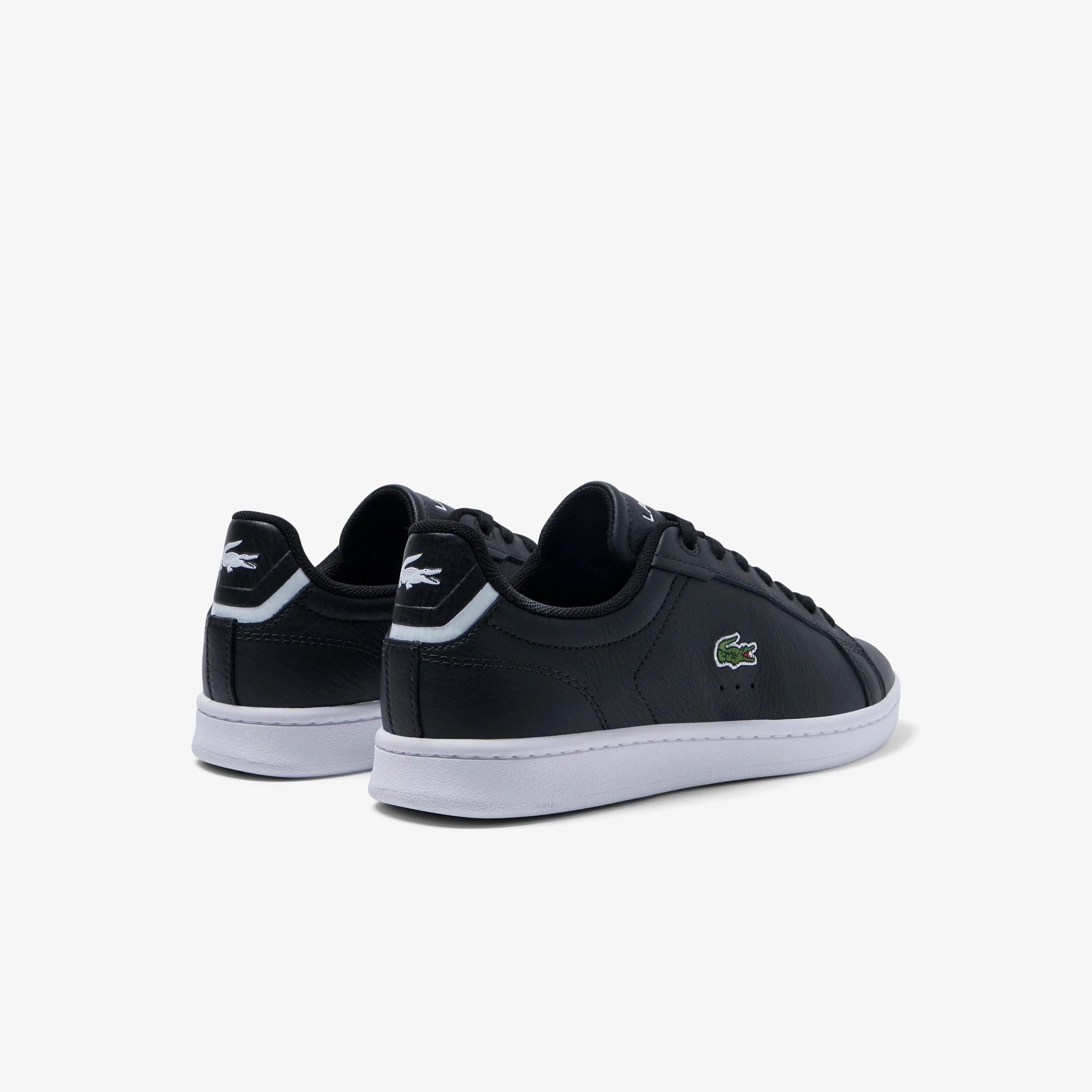 Giày Lacoste Carnaby Pro Leather Sneakers Nữ Đen Xanh