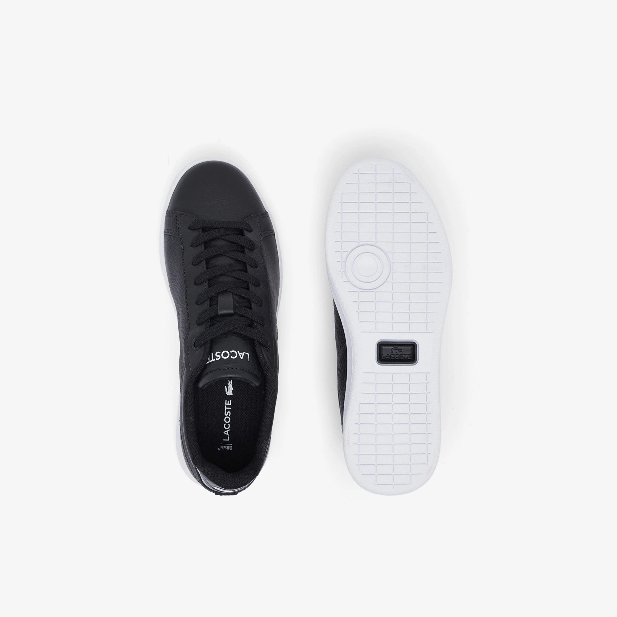 Giày Lacoste Carnaby Pro Leather Sneakers Nữ Đen Xanh