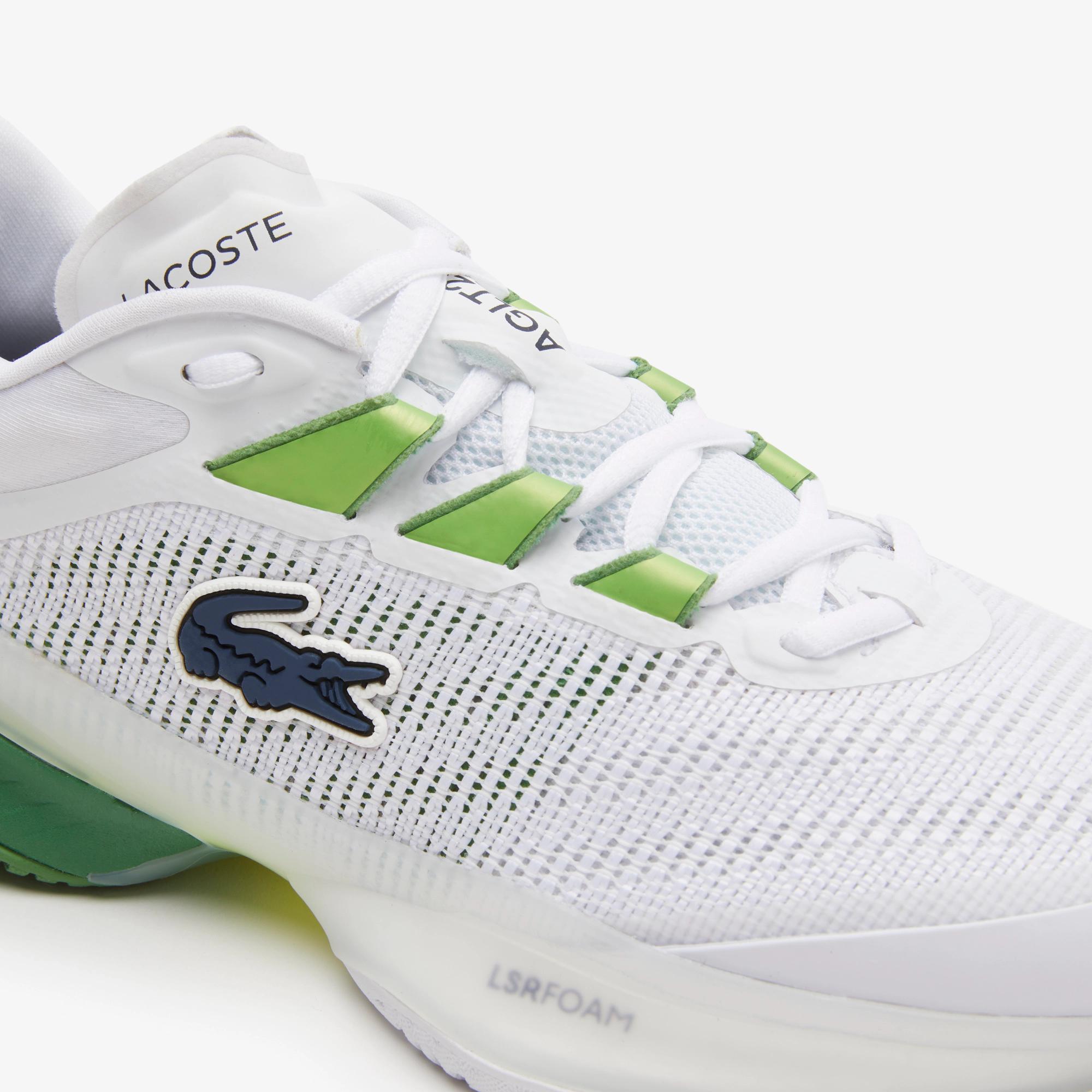 Giày Lacoste Ag-Lt23 Ultra Tennis Shoes Nữ Trắng Xanh