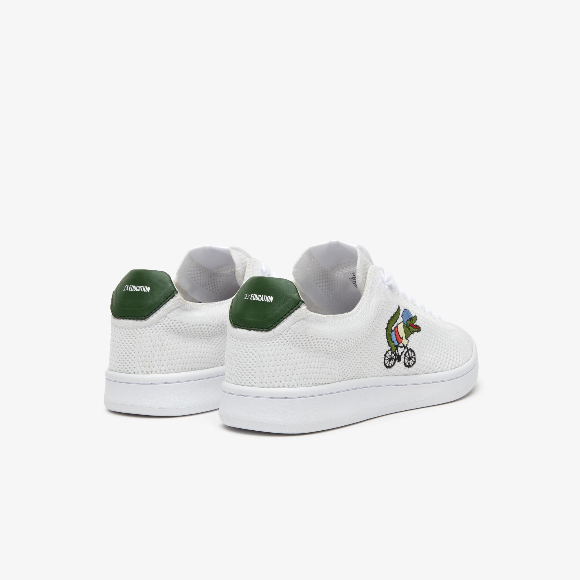 Giày Lacoste X Netflix Sex Education Carnaby Piqué Sneakers Nữ Trắng