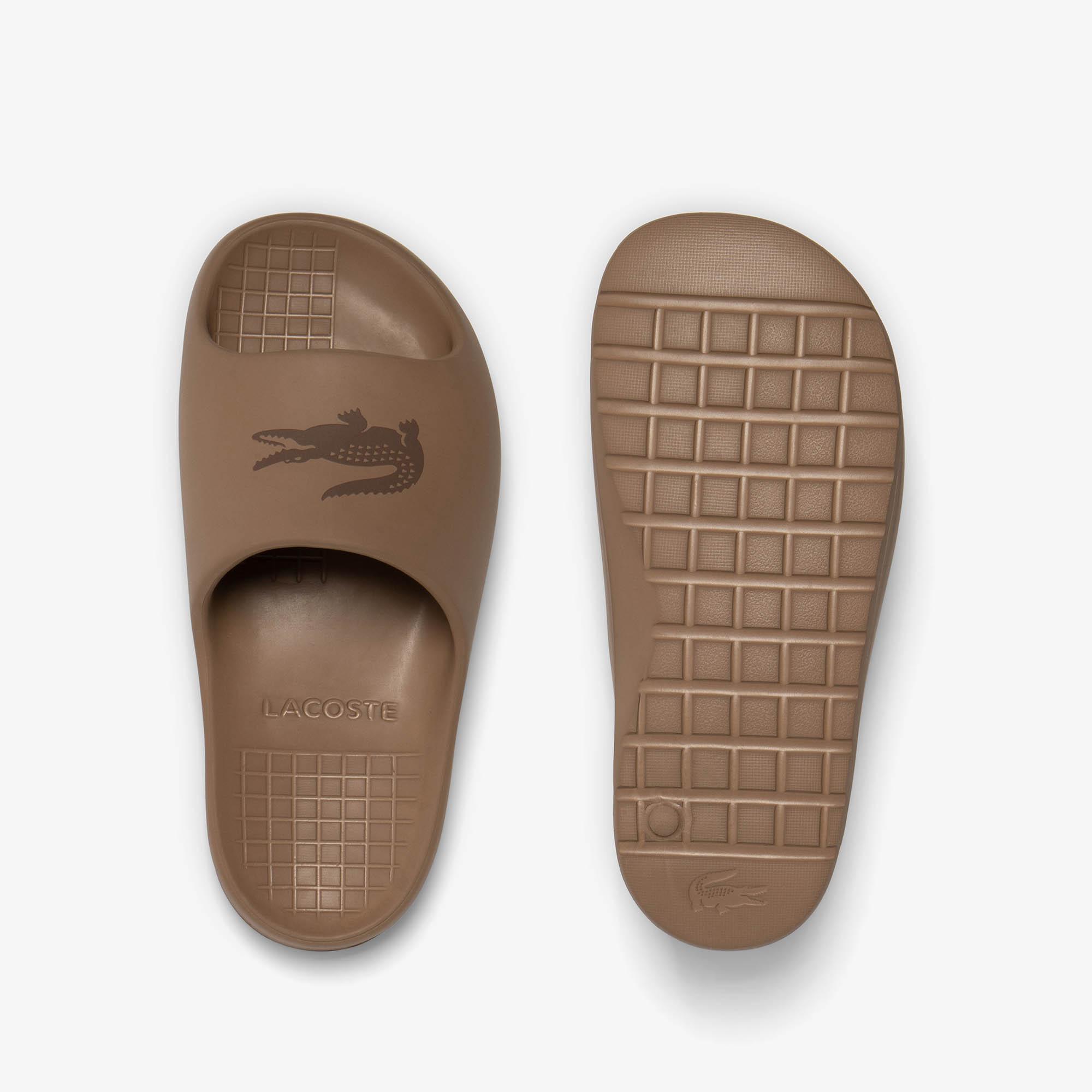 Dép Lacoste Serve Slides 2.0 Nữ Nâu