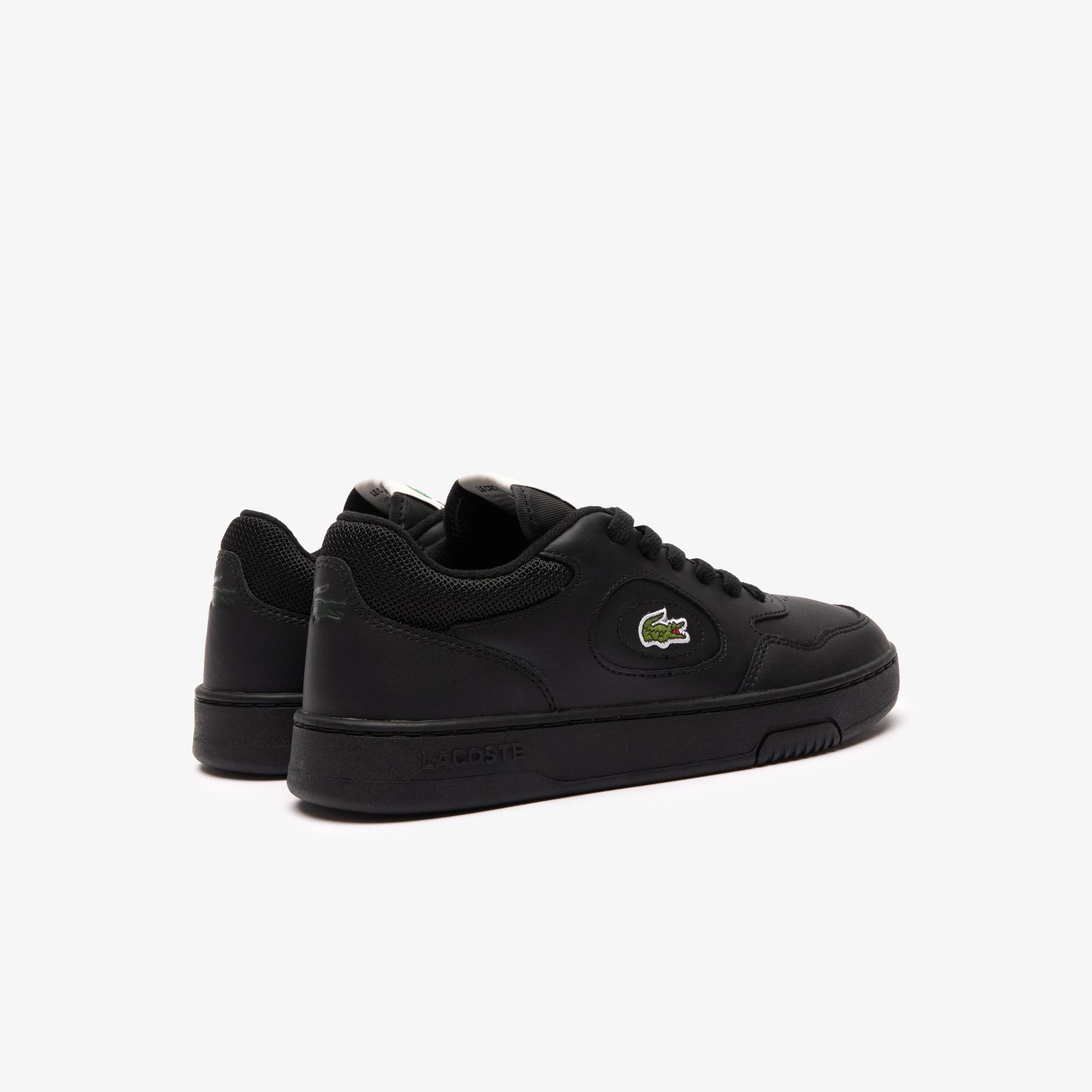 Giày Lacoste Lineset Leather Sneakers Nữ Đen