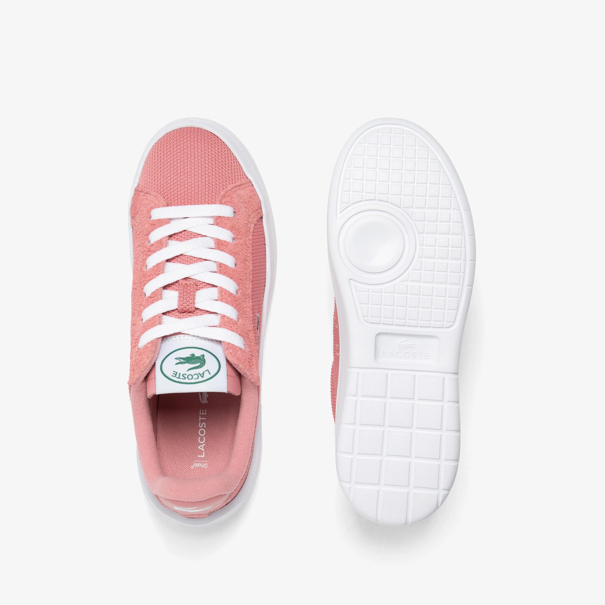 Giày Lacoste Carnaby Platform Shoes Nữ Hồng