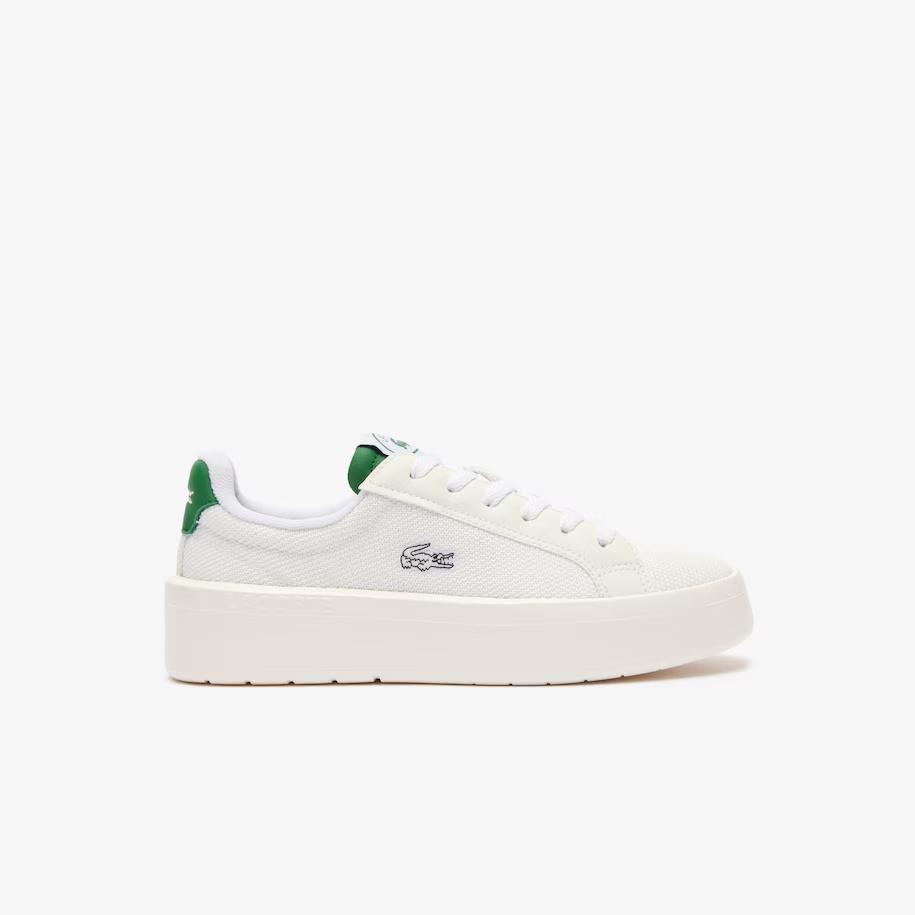 Giày Lacoste Carnaby Platform Lite Sneakers Nữ Trắng Xanh