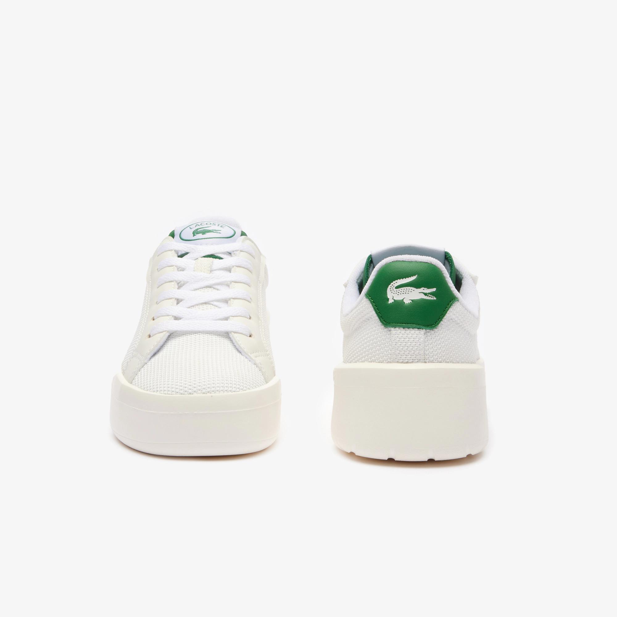 Giày Lacoste Carnaby Platform Lite Sneakers Nữ Trắng Xanh