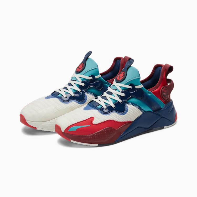 Giày Puma X Thundercats Rs-X T3Ch Mumm-Ra Nam Trắng Đỏ Xanh