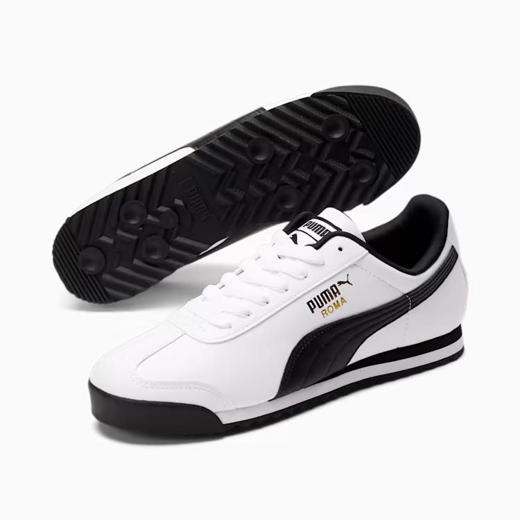 Giày Puma Roma Basic Sneakers Nam Trắng Đen