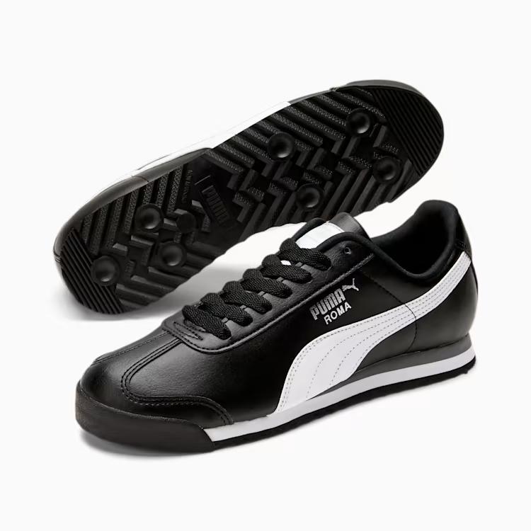 Giày Puma Roma Basic Sneakers Nam Đen Trắng