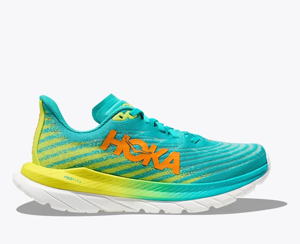 Giày Hoka Mach 5 Nam Xanh Ngọc