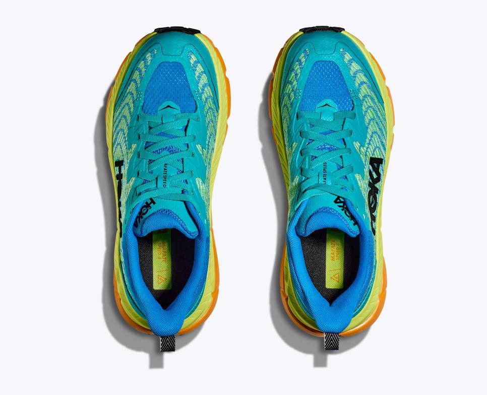 Giày Hoka Mafate Speed 4 Nam Xanh Ngọc