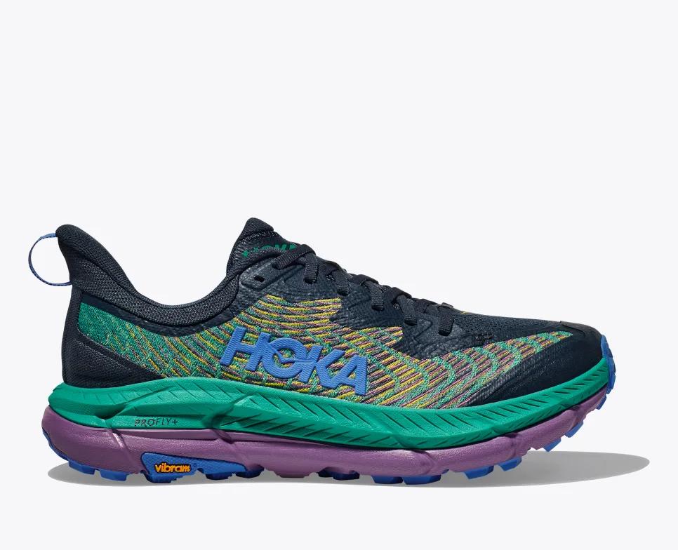 Giày Hoka Mafate Speed 4 Nam Xanh