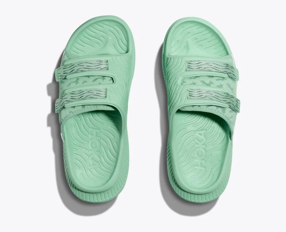 Dép Hoka Ora Luxe Nam Xanh Mint