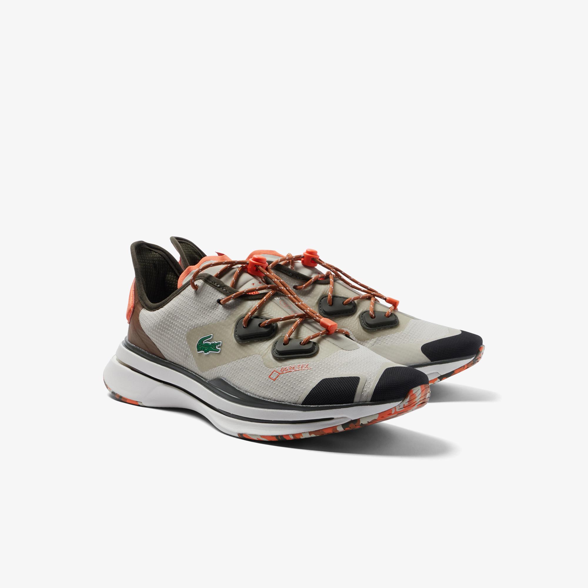 Giày Lacoste Run Spin Ultra Gtx Outdoor Shoes Nam Xám Nâu