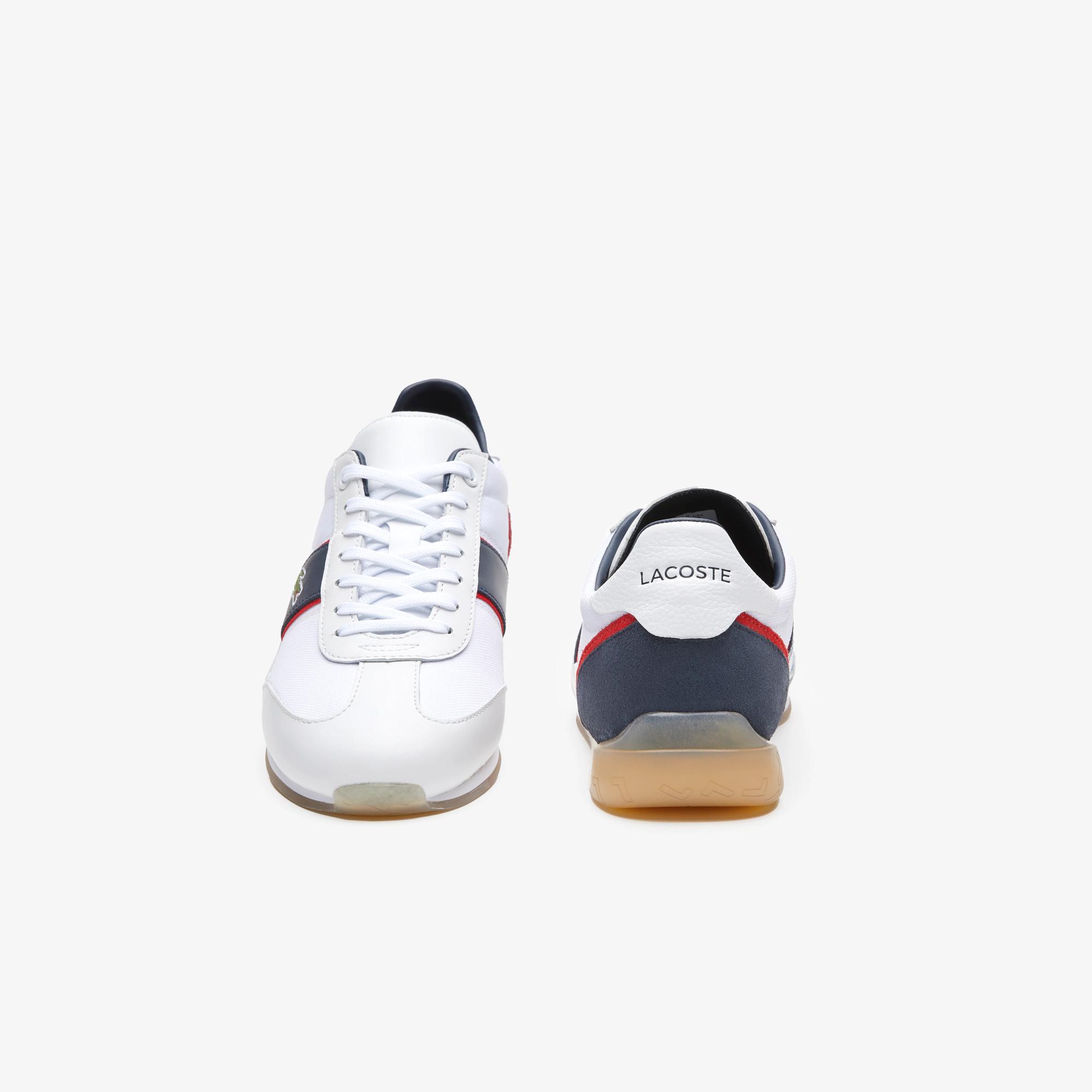 Giày Lacoste Angular Tricolor Sneakers Nam Trắng Xanh