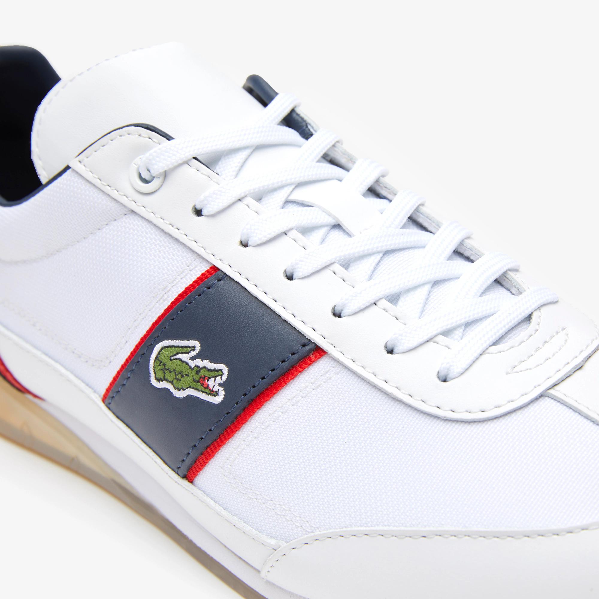 Giày Lacoste Angular Tricolor Sneakers Nam Trắng Xanh