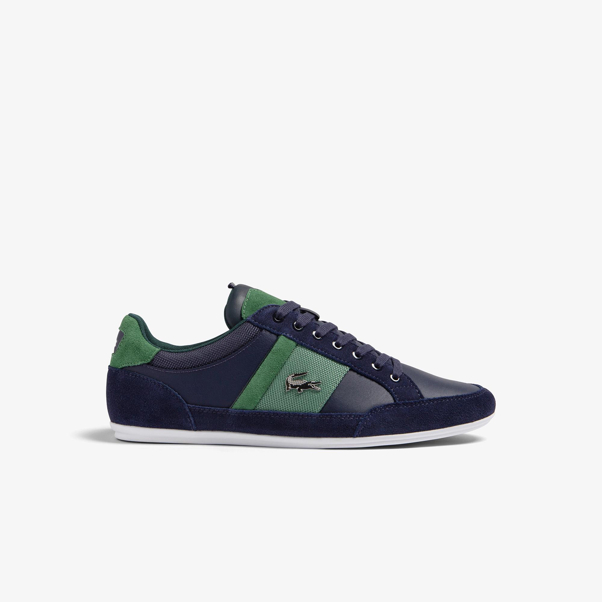 Giày Lacoste Chaymon Leather Sneakers Nam Xanh