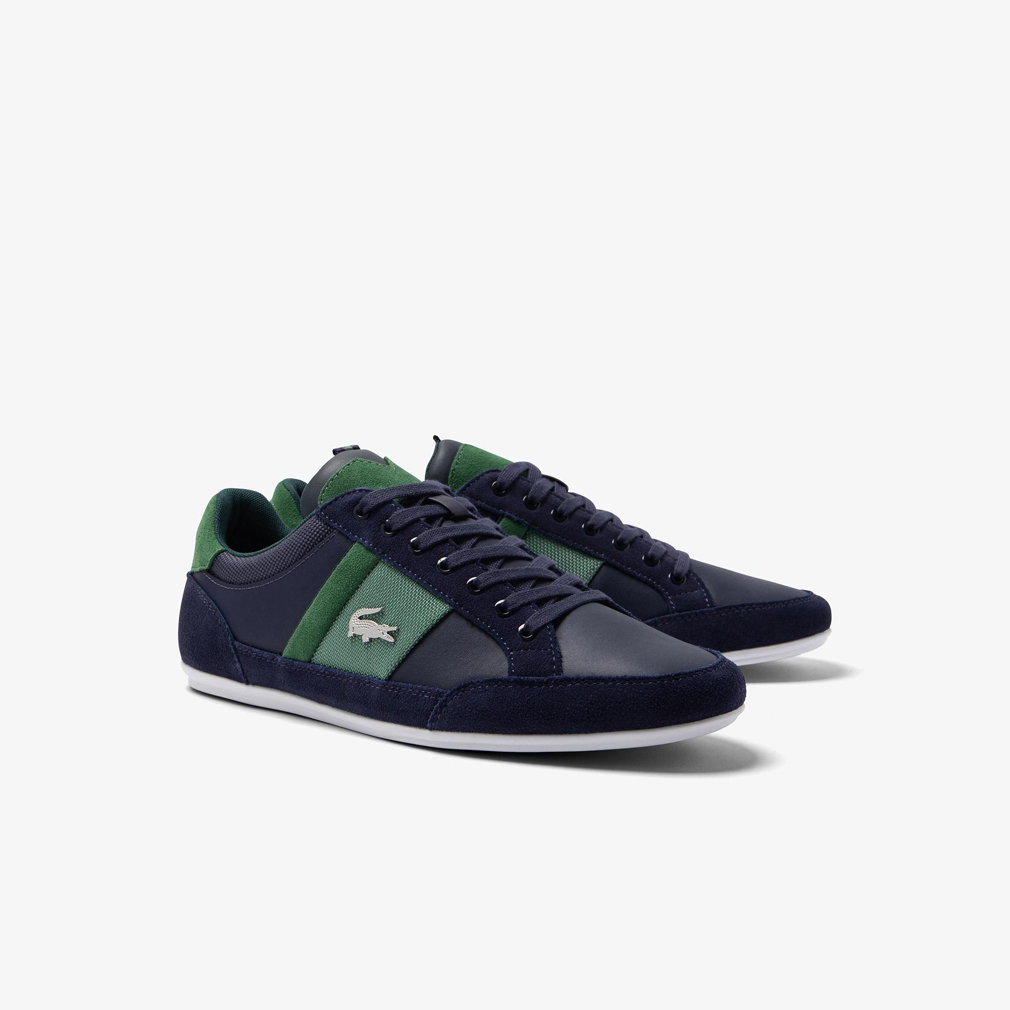 Giày Lacoste Chaymon Leather Sneakers Nam Xanh