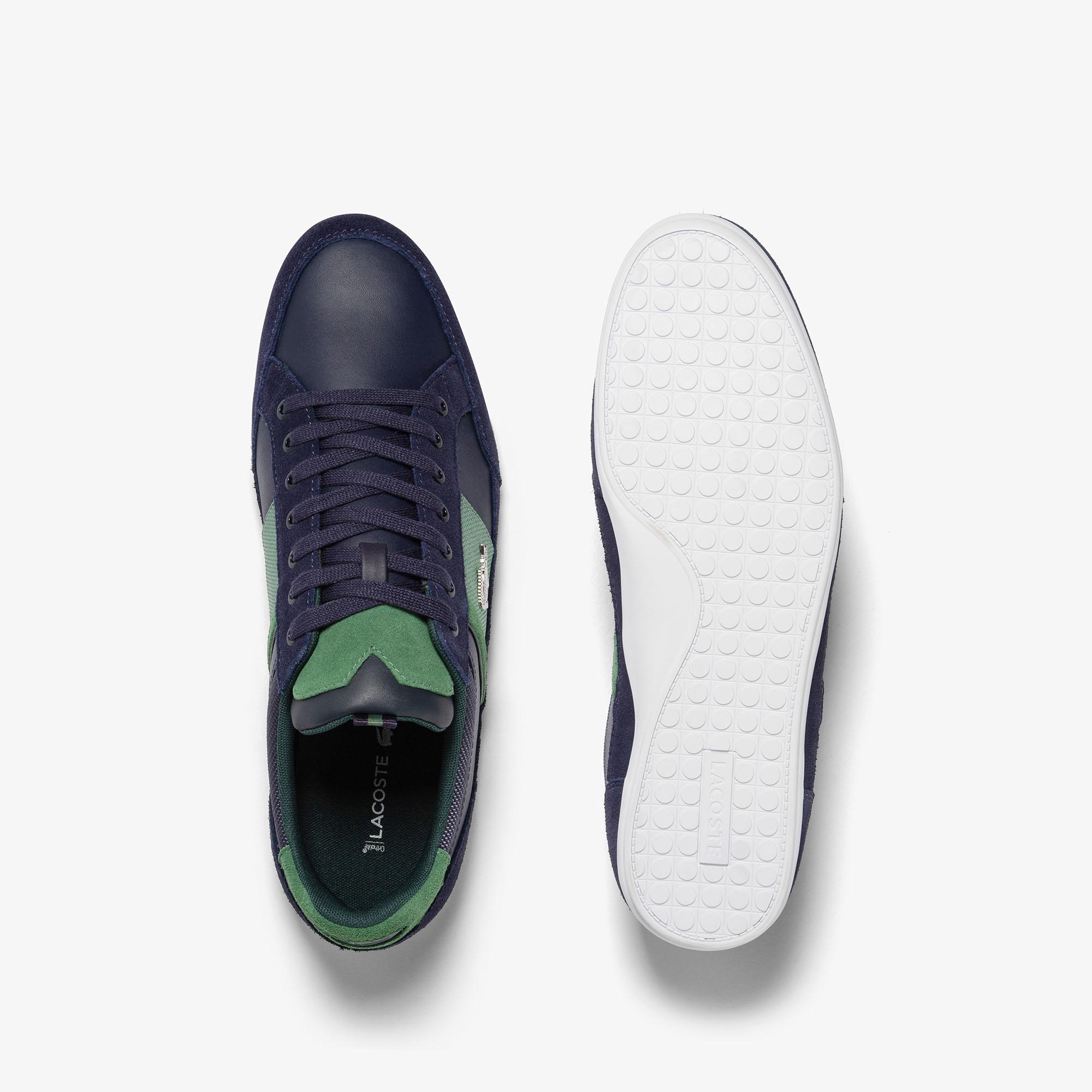 Giày Lacoste Chaymon Leather Sneakers Nam Xanh