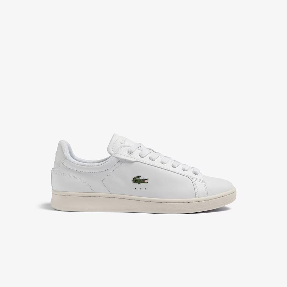 Giày Lacoste Carnaby Pro Leather Premium Sneakers Nam Trắng