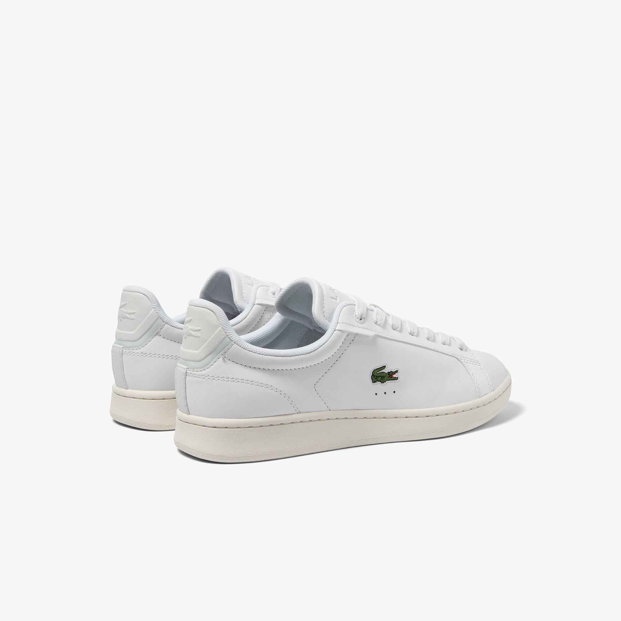 Giày Lacoste Carnaby Pro Leather Premium Sneakers Nam Trắng