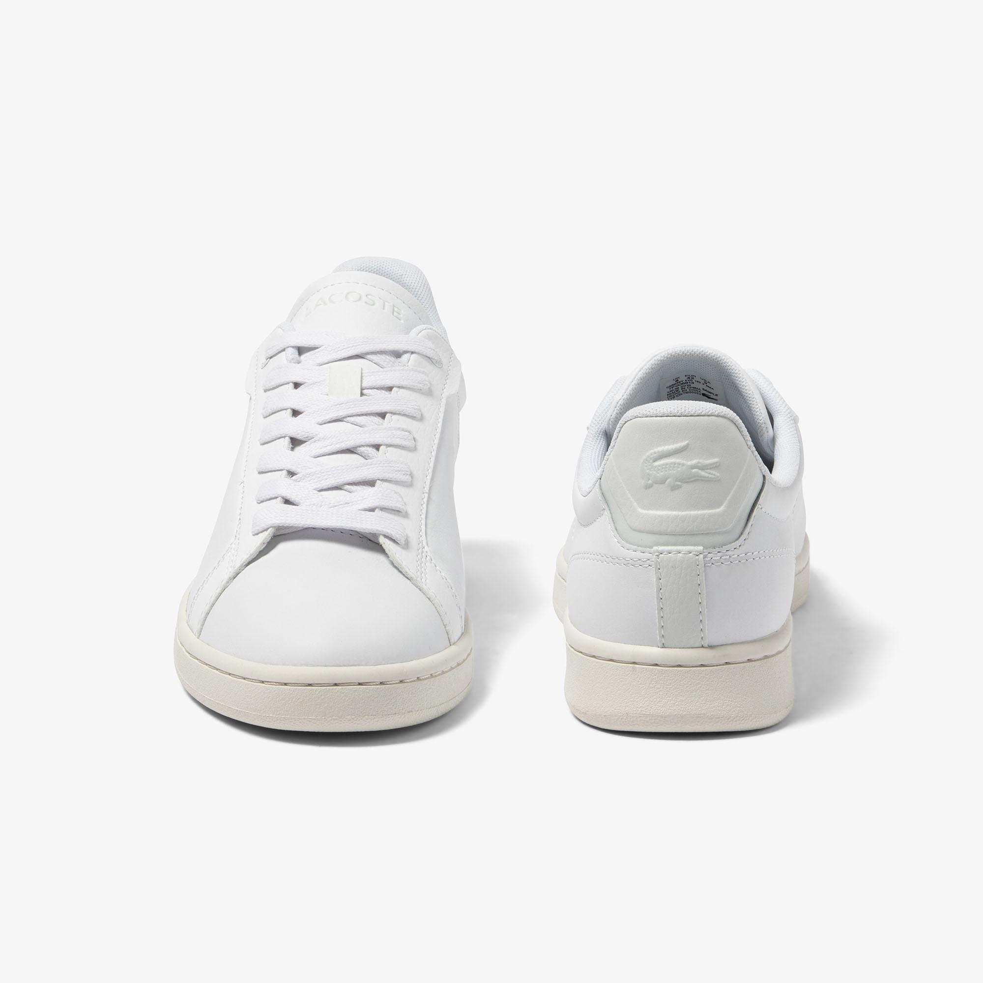 Giày Lacoste Carnaby Pro Leather Premium Sneakers Nam Trắng