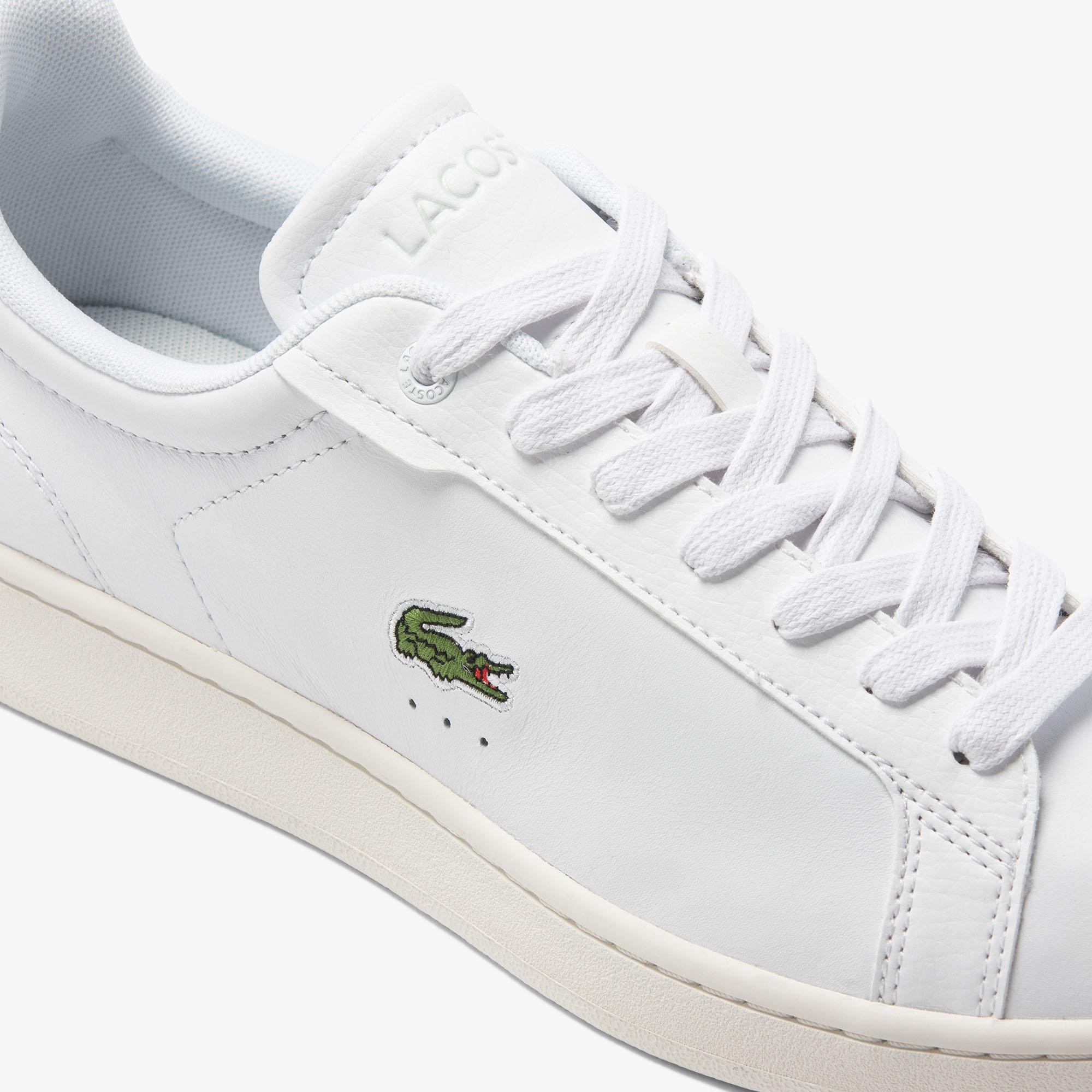 Giày Lacoste Carnaby Pro Leather Premium Sneakers Nam Trắng