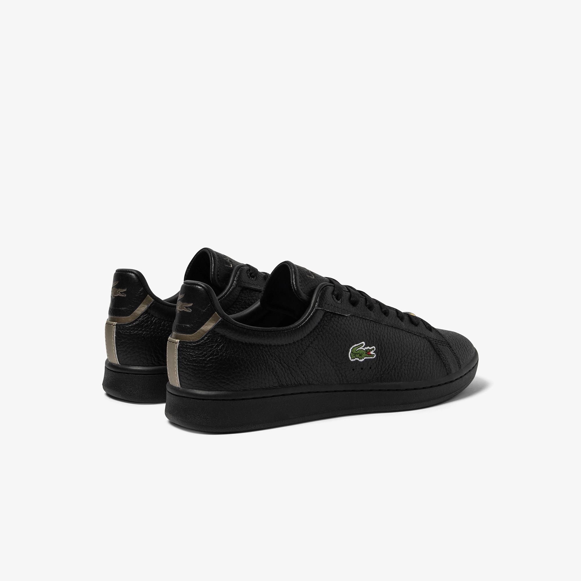 Giày Lacoste Carnaby Pro Leather Sneakers Nam Đen