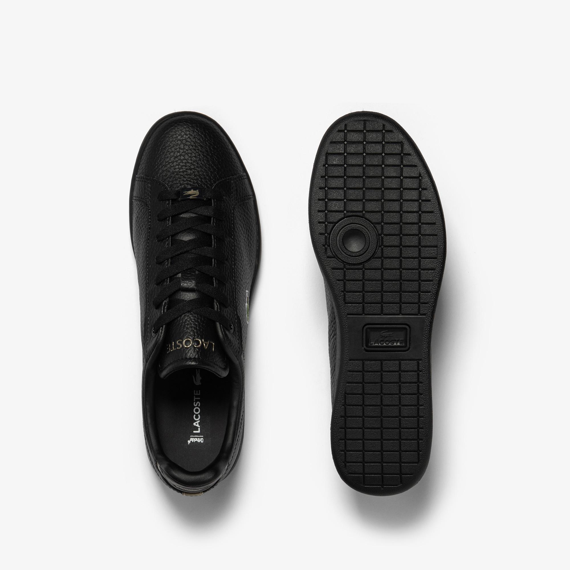 Giày Lacoste Carnaby Pro Leather Sneakers Nam Đen