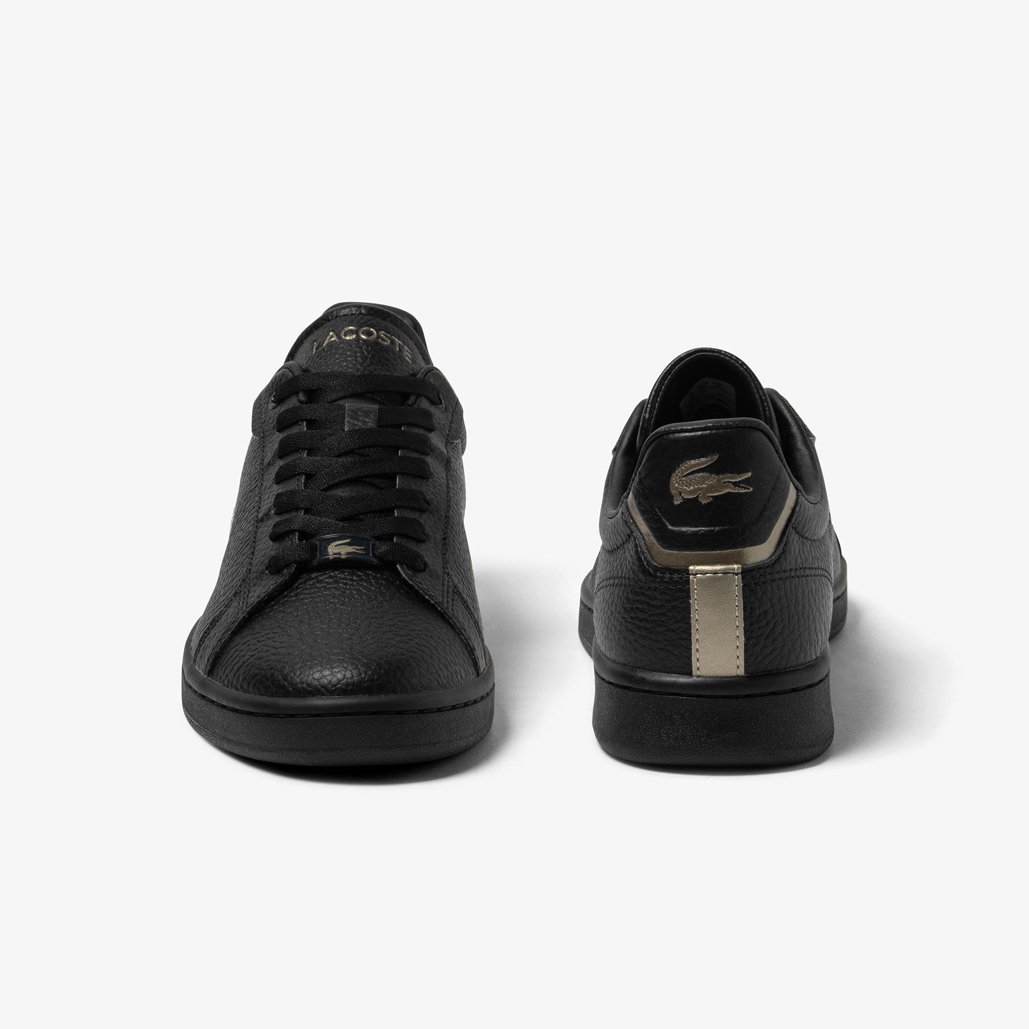 Giày Lacoste Carnaby Pro Leather Sneakers Nam Đen