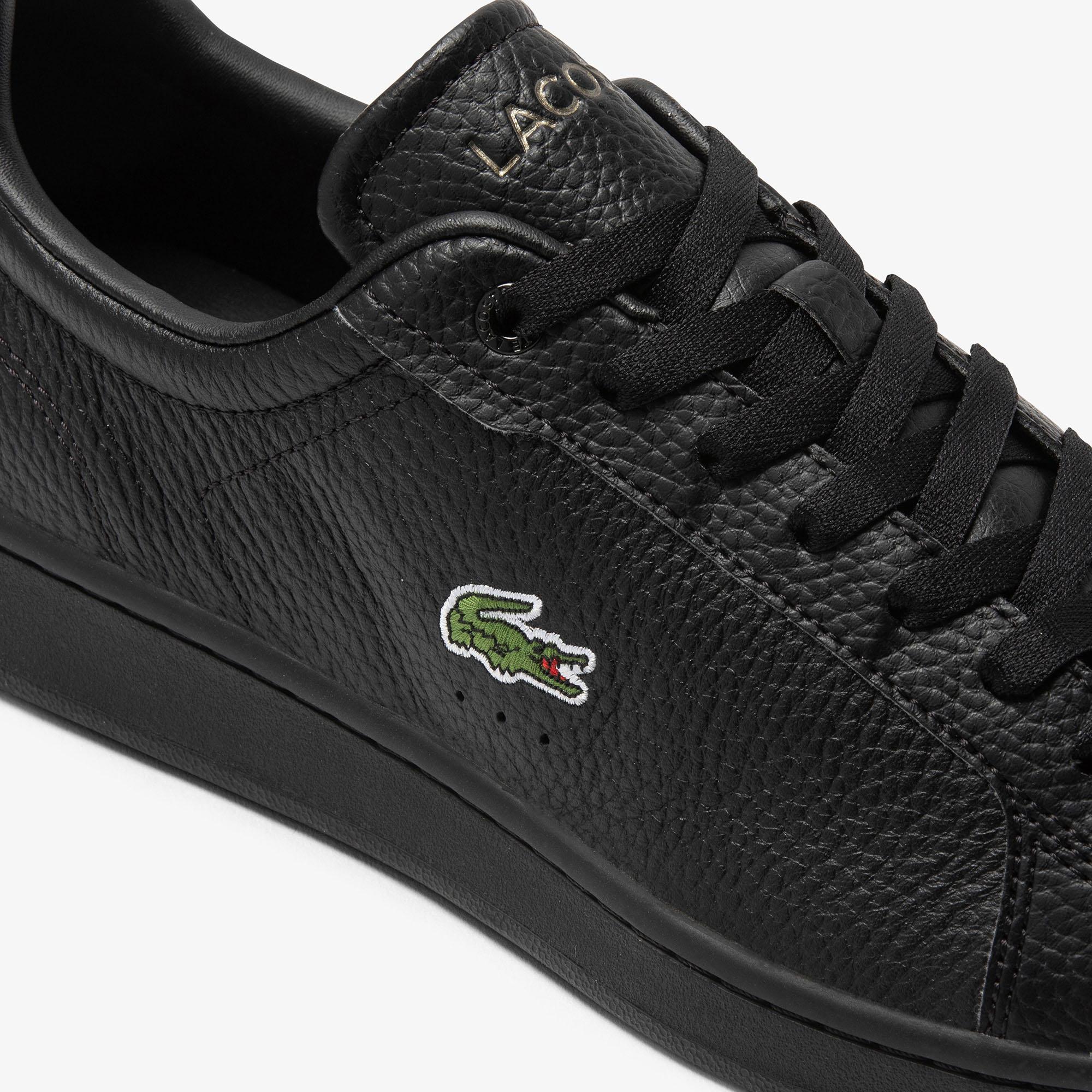 Giày Lacoste Carnaby Pro Leather Sneakers Nam Đen