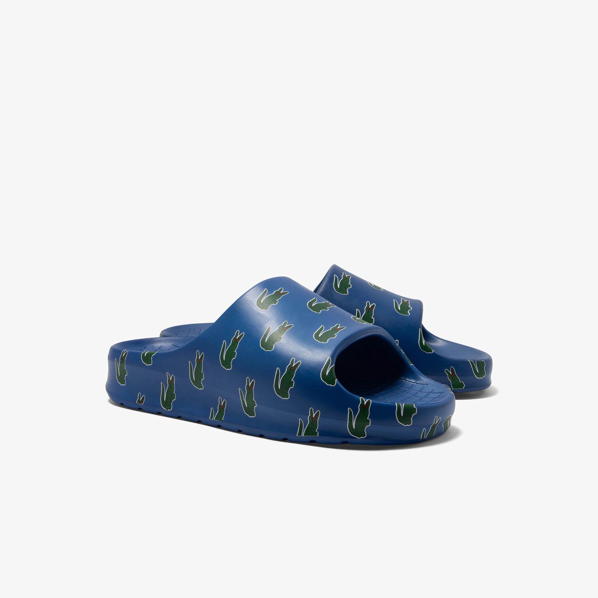 Dép Lacoste Serve Slide 2.0 Color-Pop Slides Nam Xanh