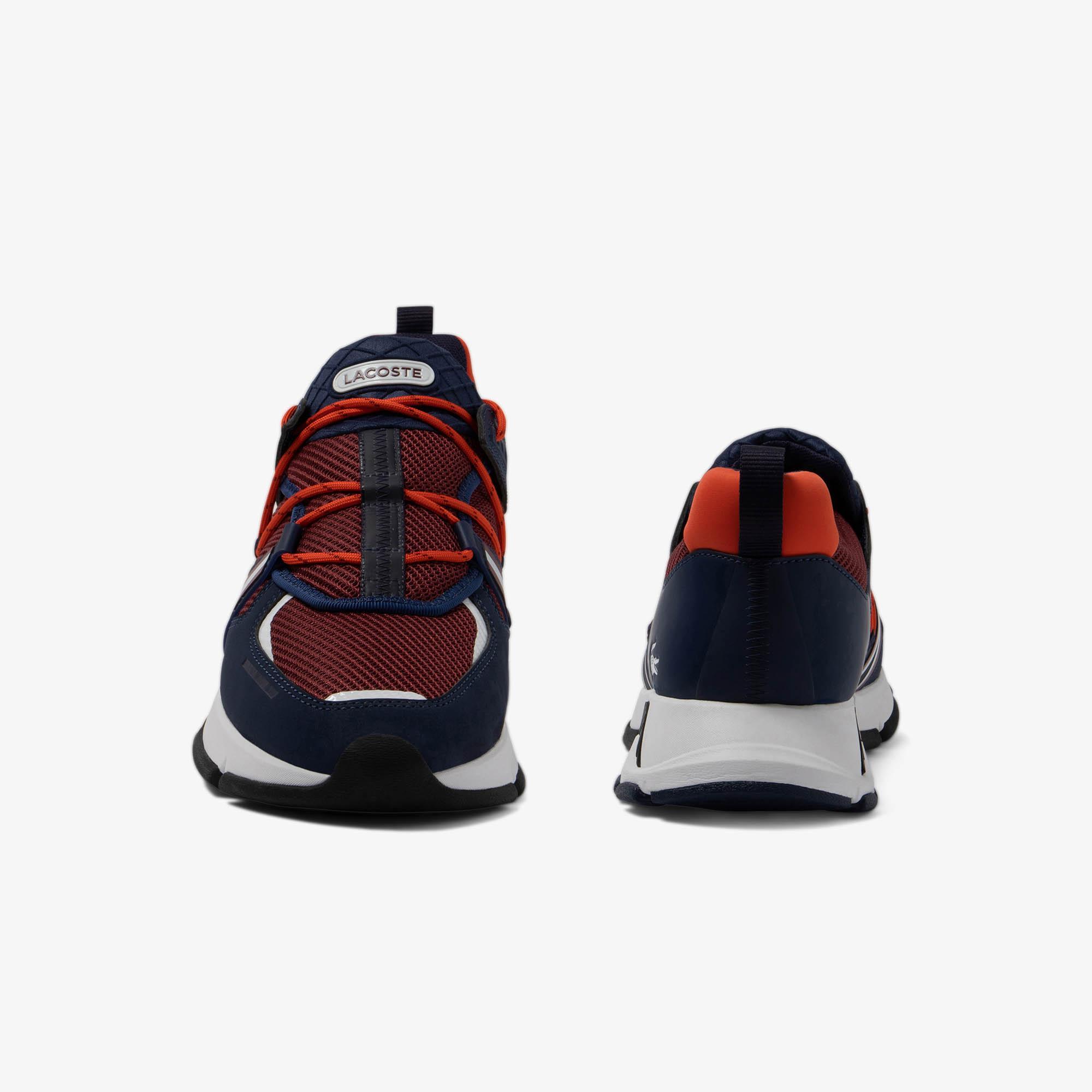 Giày Lacoste Textile Lace System L003 Sneakers Nam Đỏ Xanh