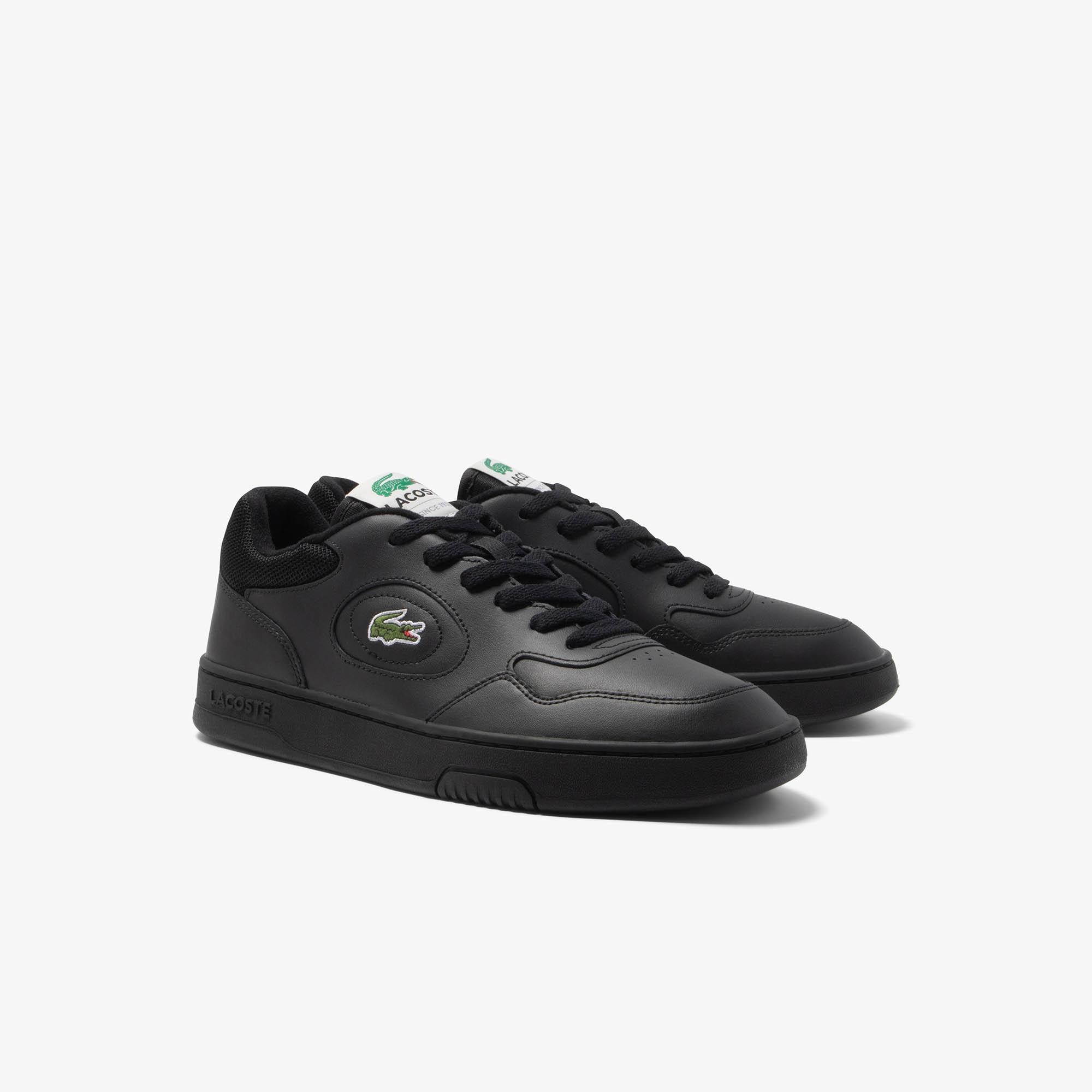 Giày Lacoste Lineset Leather Sneakers Nam Đen