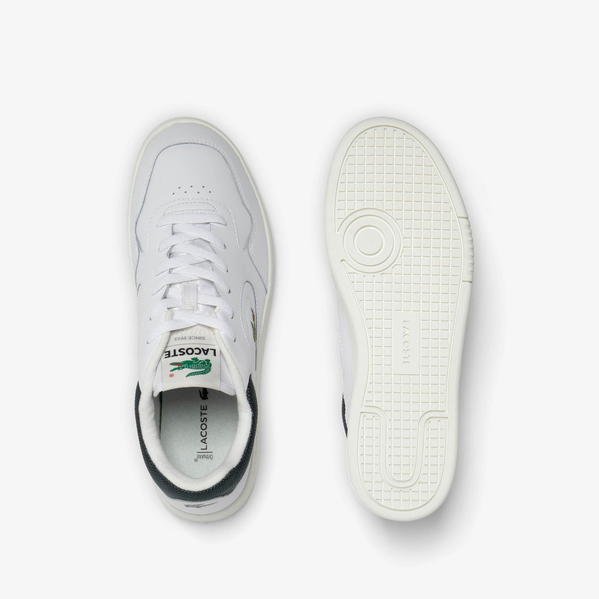 Giày Lacoste Lineset Leather Sneakers Nam Trắng Đen