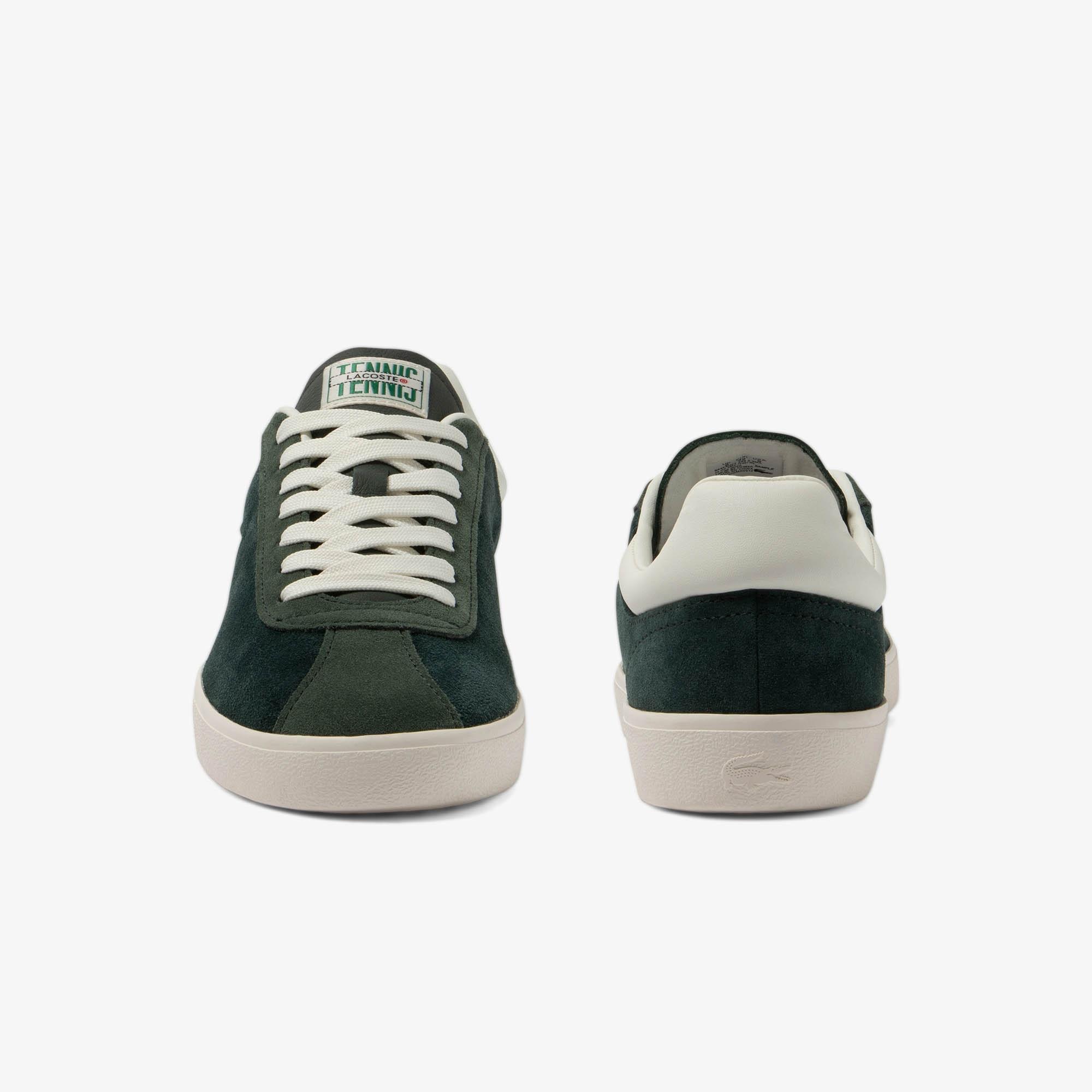 Giày Lacoste Baseshot Premium Suede Sneakers Nam Xanh