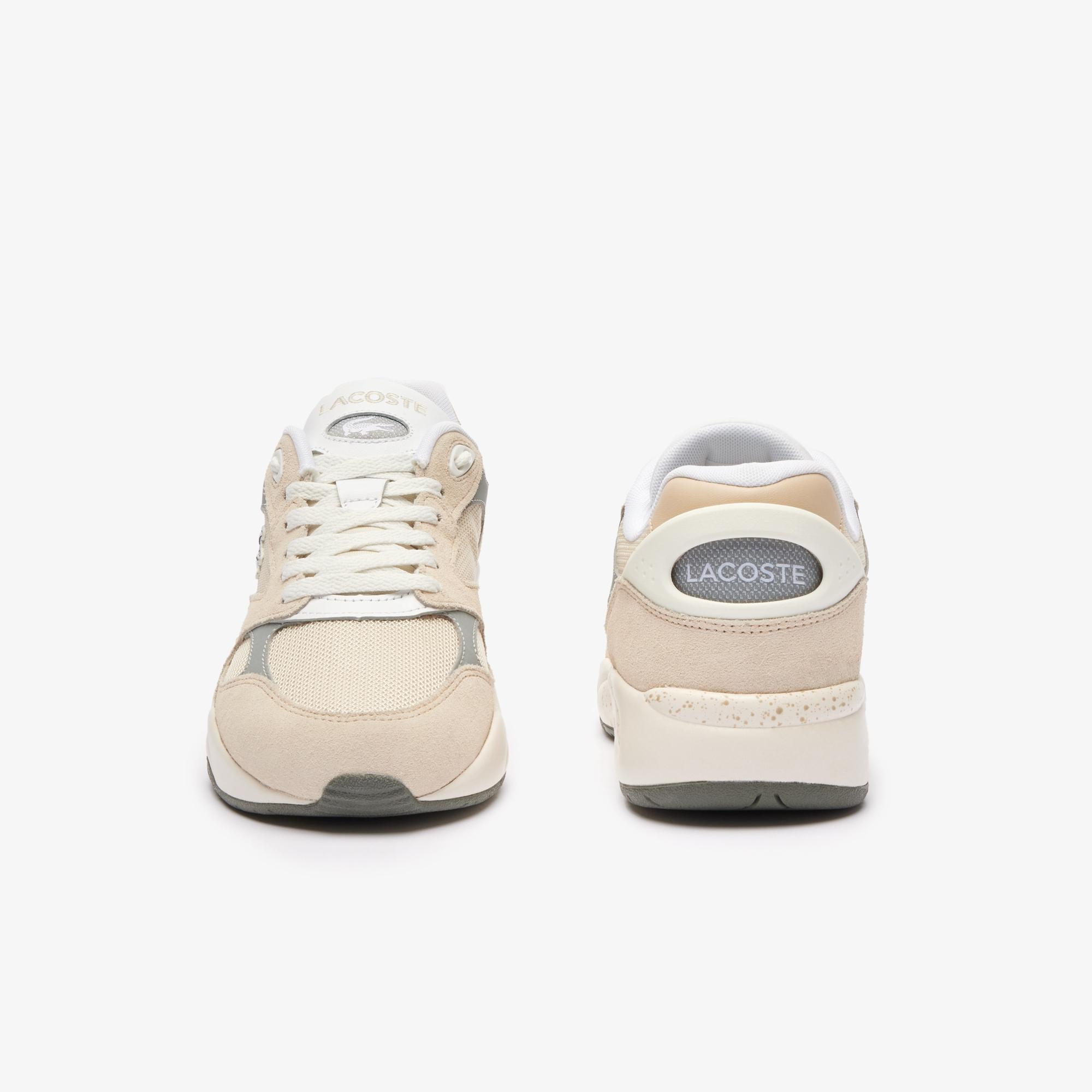 Giày Lacoste Storm 96 Lo Vintage Tonal Sneakers Nam Trắng Xám