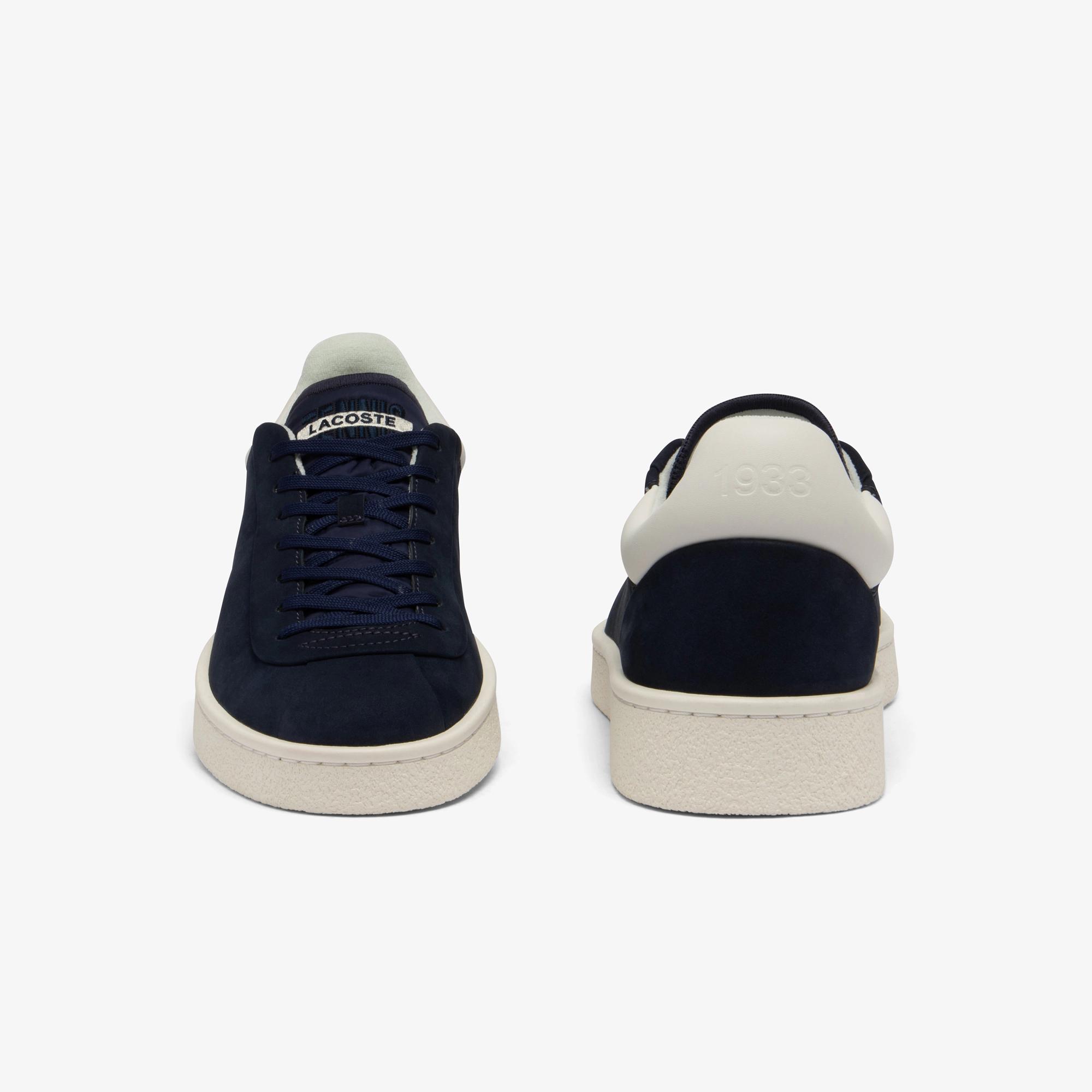 Giày Lacoste Baseshot Premium Leather Sneakers Nam Xanh