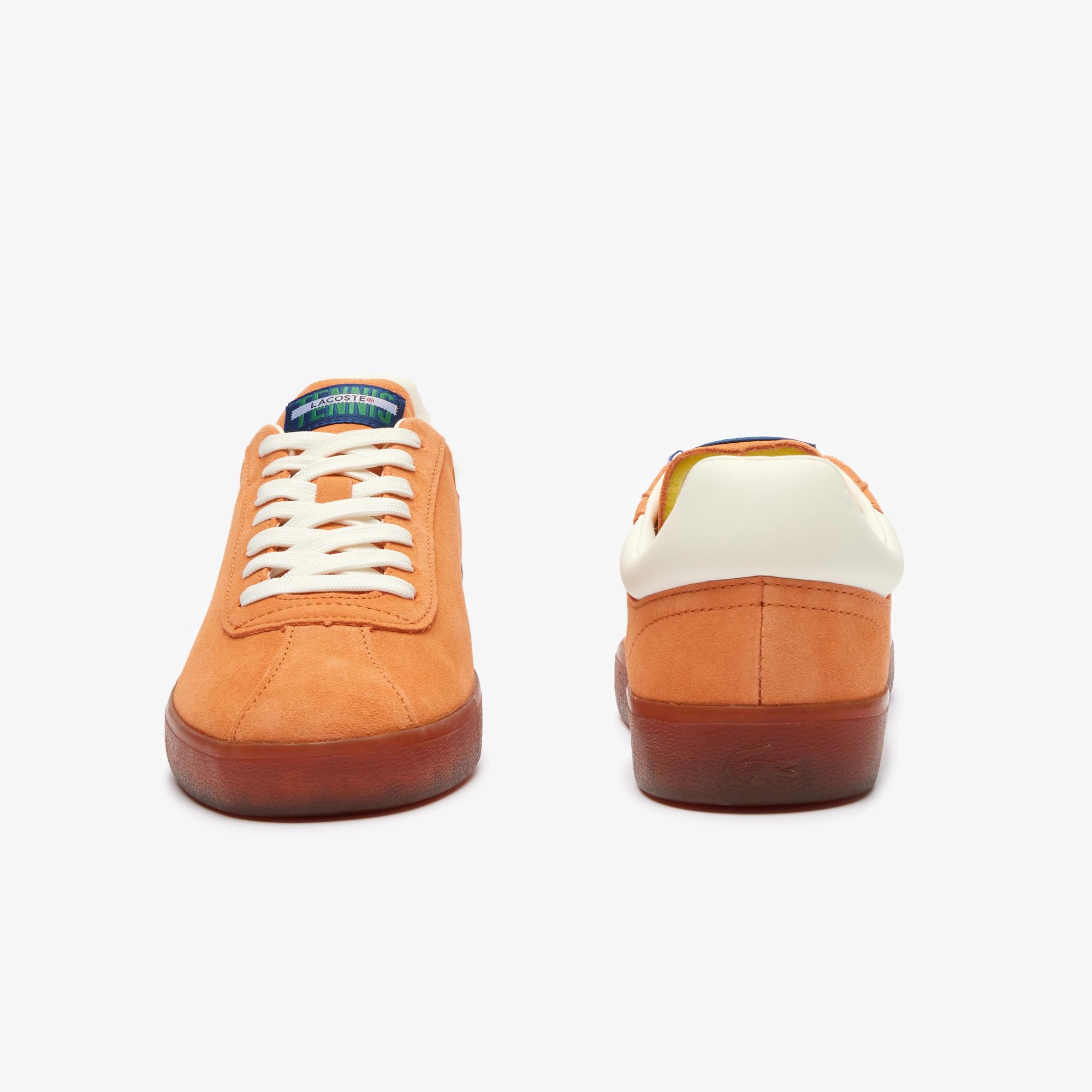 Giày Lacoste Baseshot Suede Sneakers Nam Cam