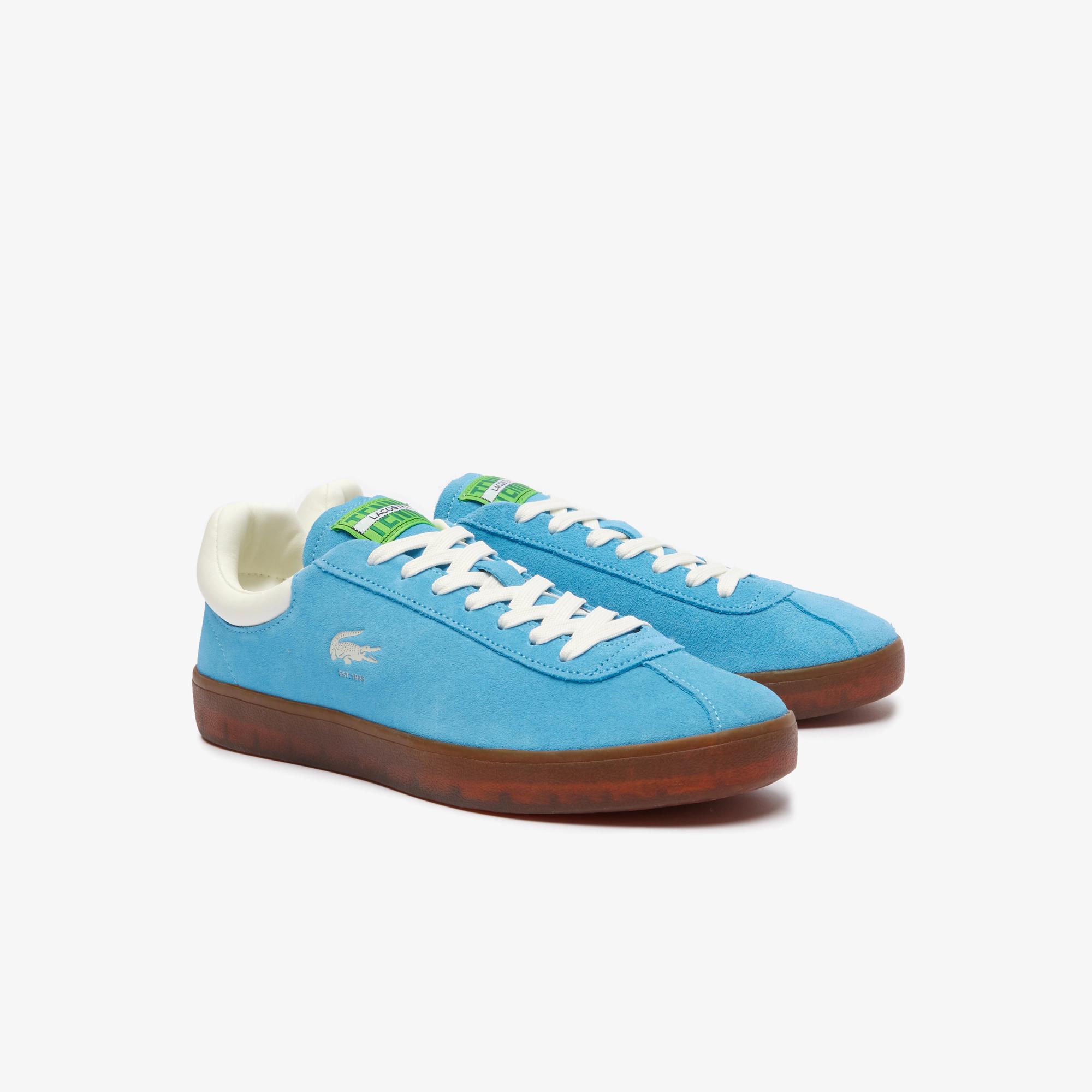 Giày Lacoste Baseshot Suede Sneakers Nam Xanh