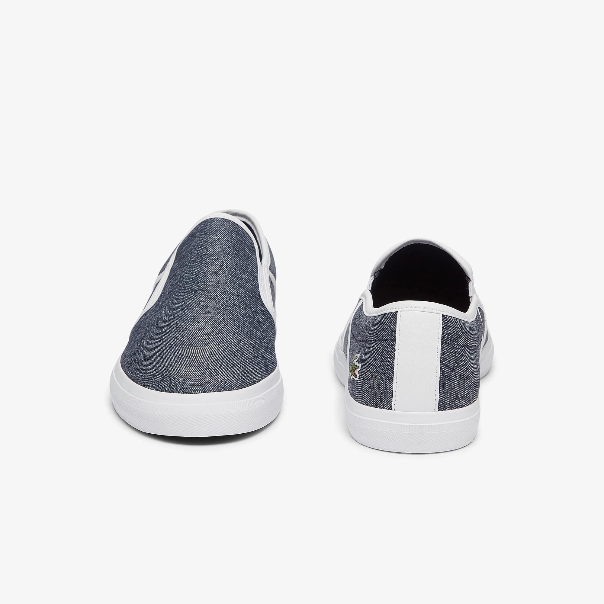 Giày Lacoste Tatalya Slip-On Nam Xám Trắng