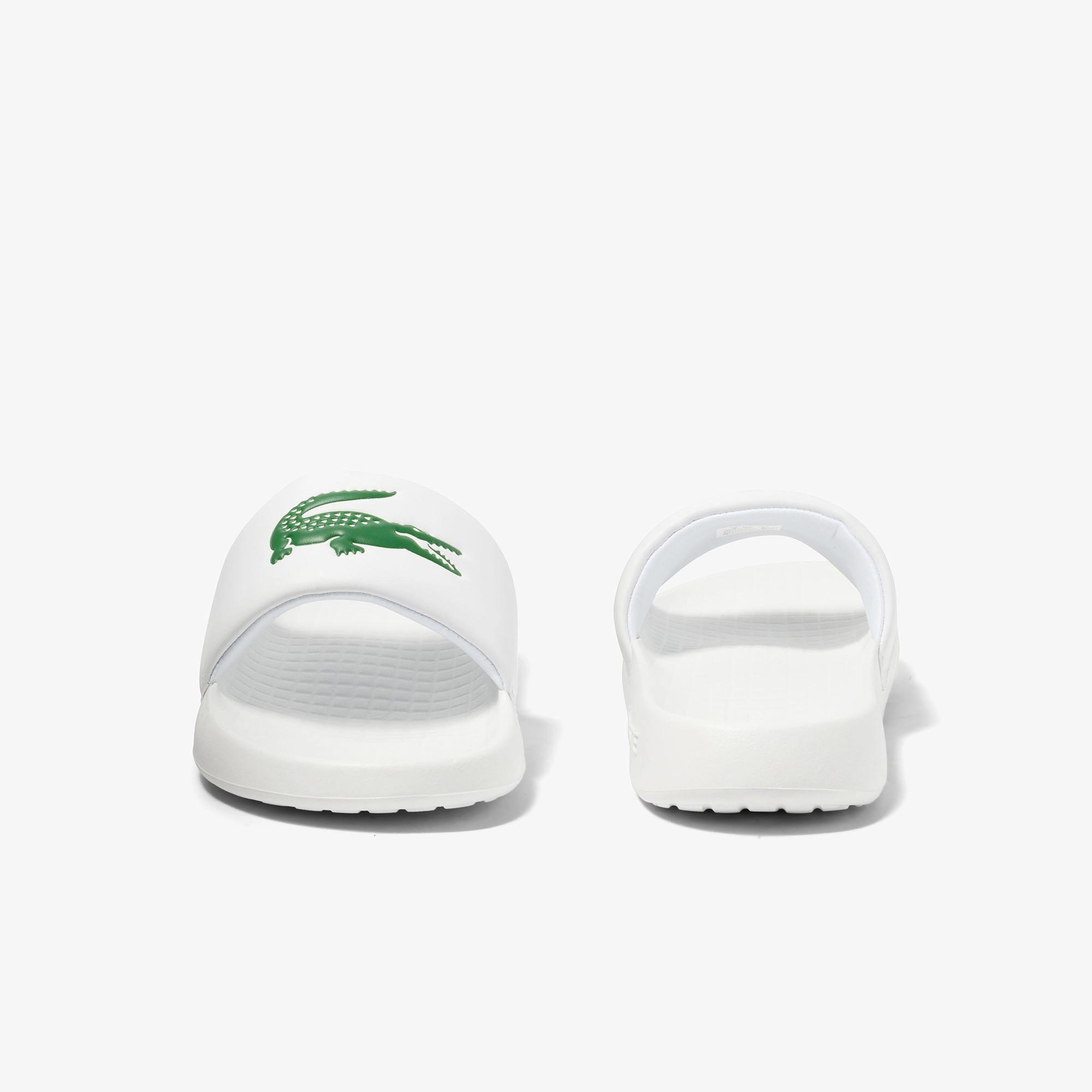 Dép Lacoste Croco 1.0 Slides Nam Trắng