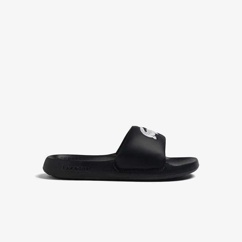 Dép Lacoste Croco 1.0 Slides Nam Đen