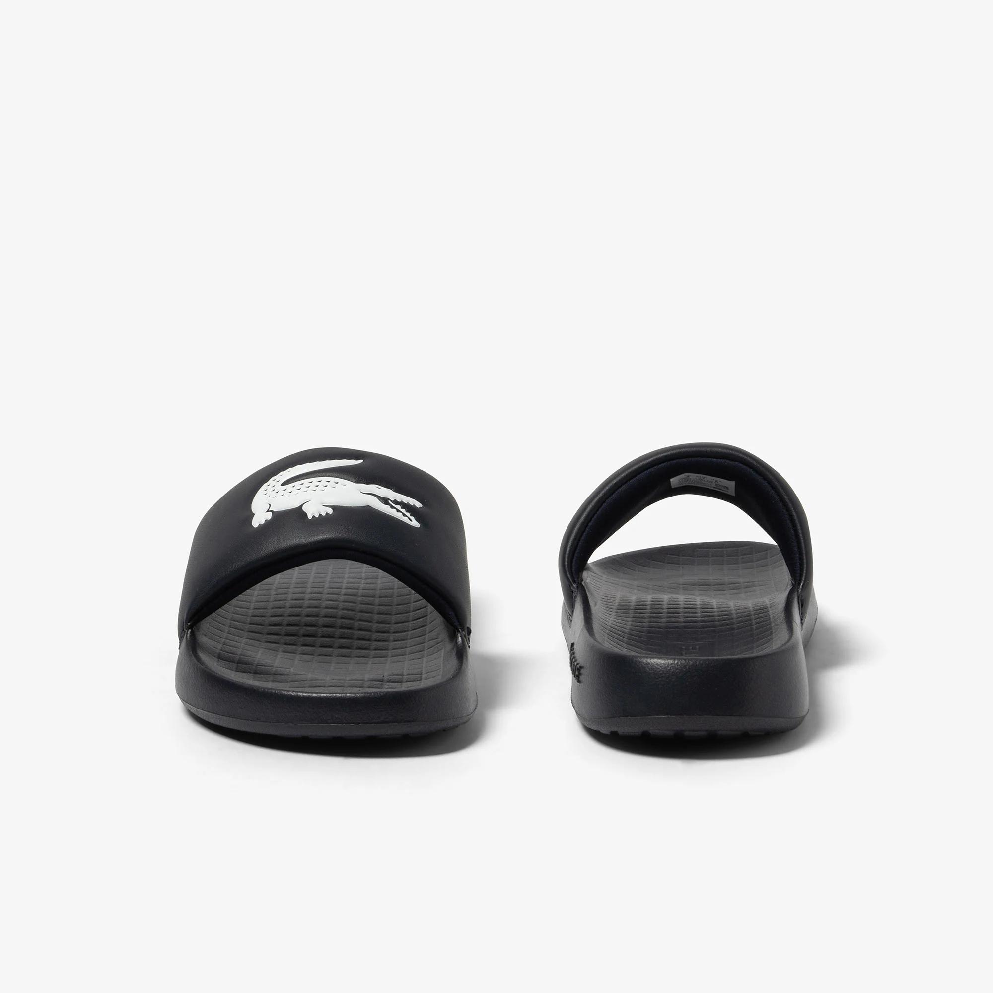 Dép Lacoste Croco 1.0 Slides Nam Đen