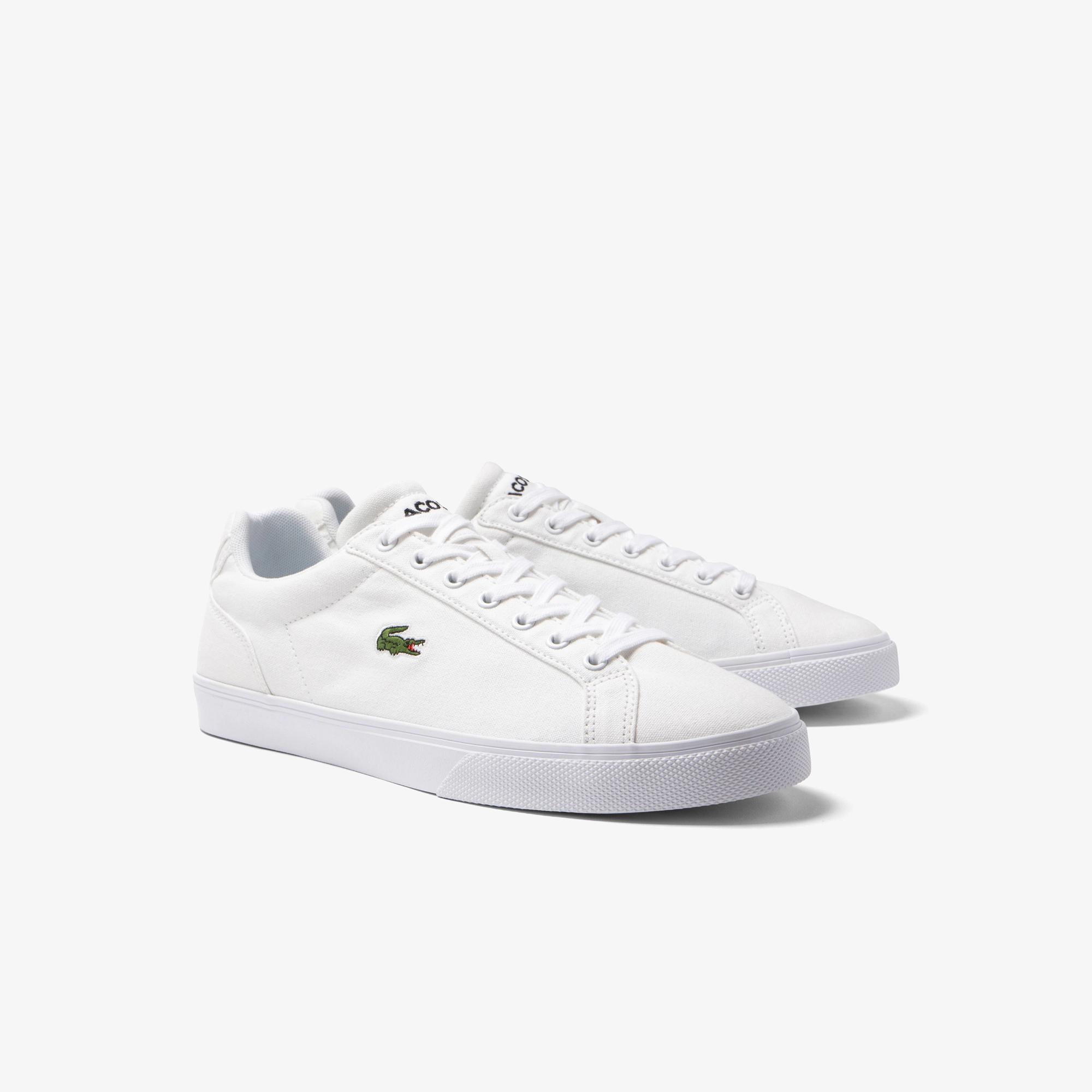 Giày Lacoste Lerond Pro Baseline Leather Sneakers Nam Trắng