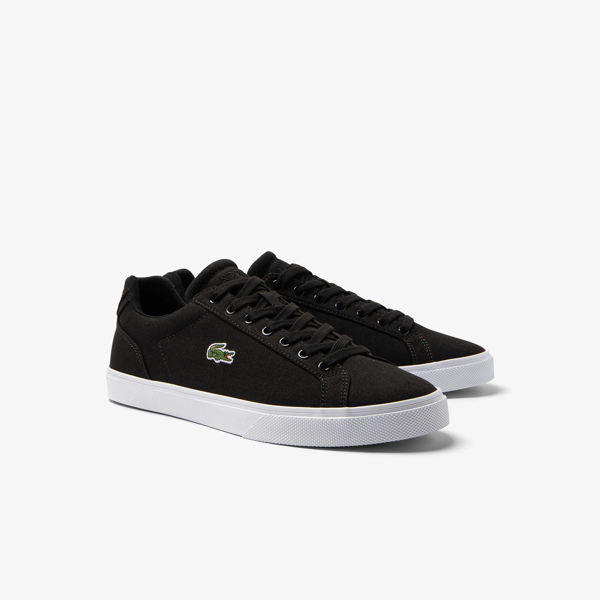 Giày Lacoste Lerond Pro Baseline Leather Sneakers Nam Đen