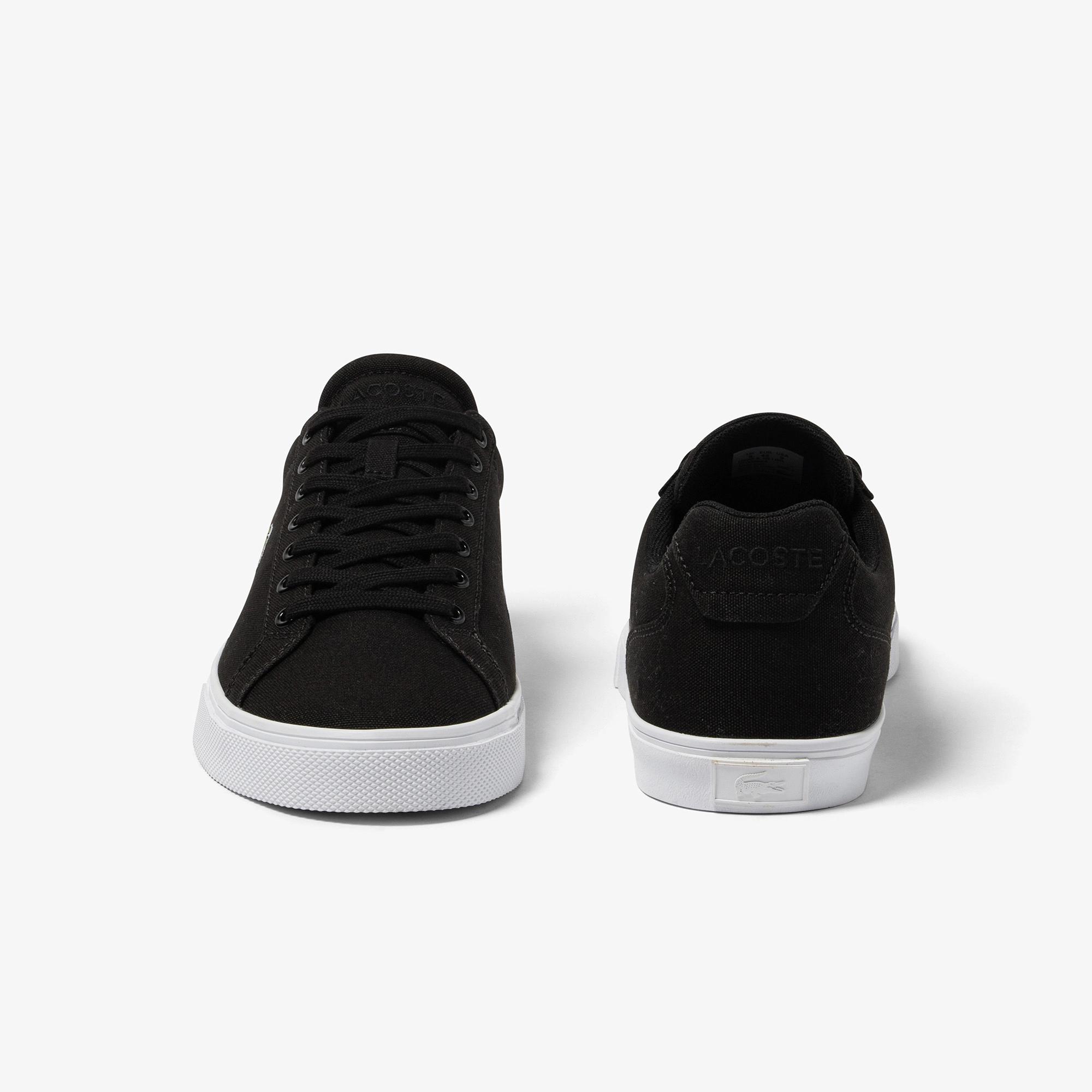 Giày Lacoste Lerond Pro Baseline Leather Sneakers Nam Đen