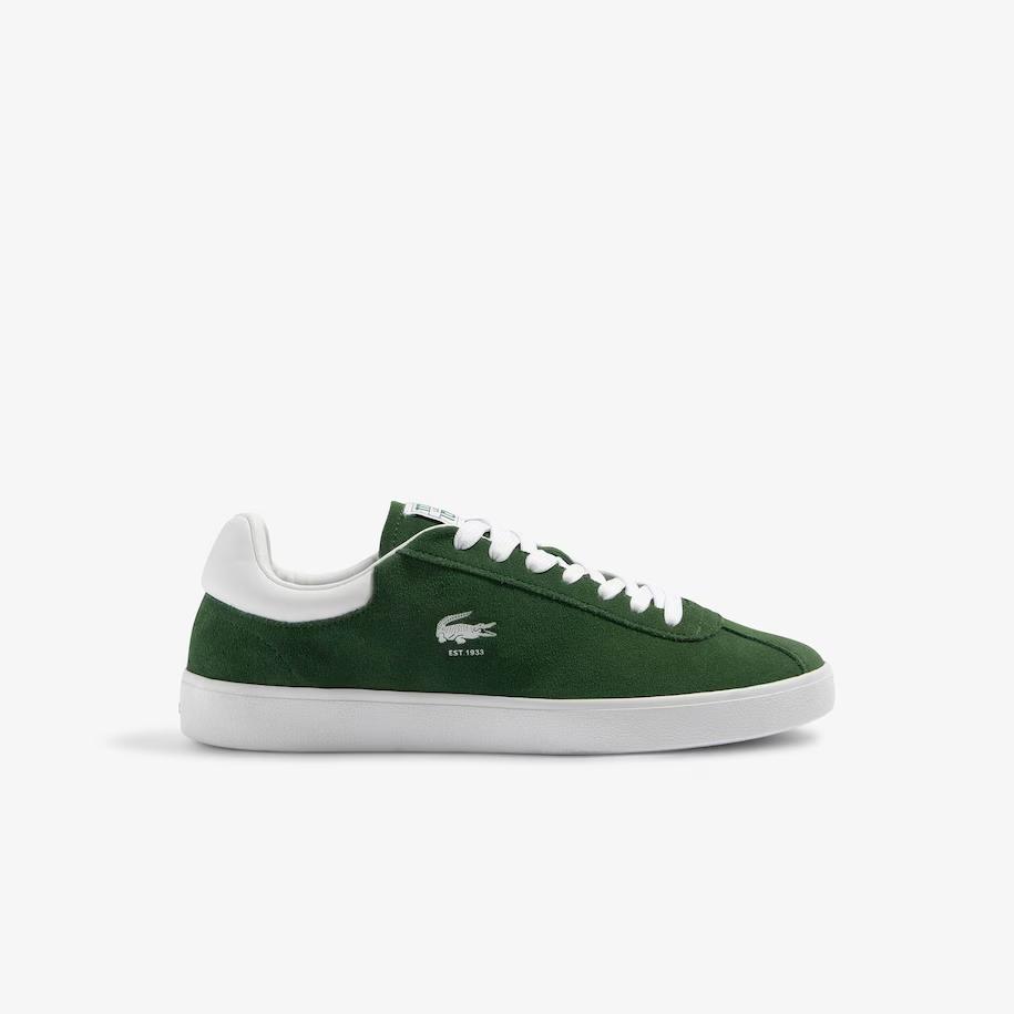 Giày Lacoste Baseshot Suede Sneakers Nam Xanh Đậm