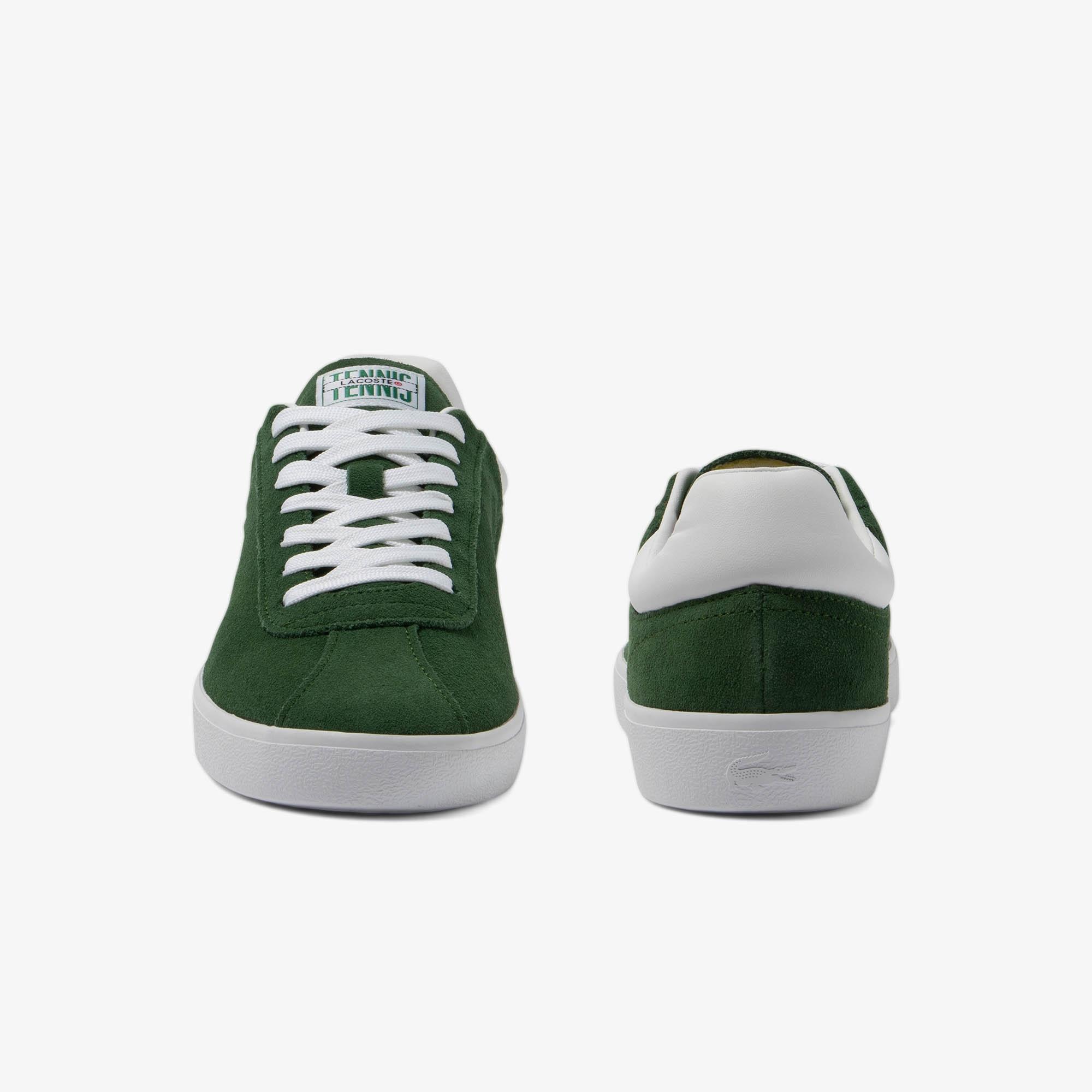 Giày Lacoste Baseshot Suede Sneakers Nam Xanh Đậm