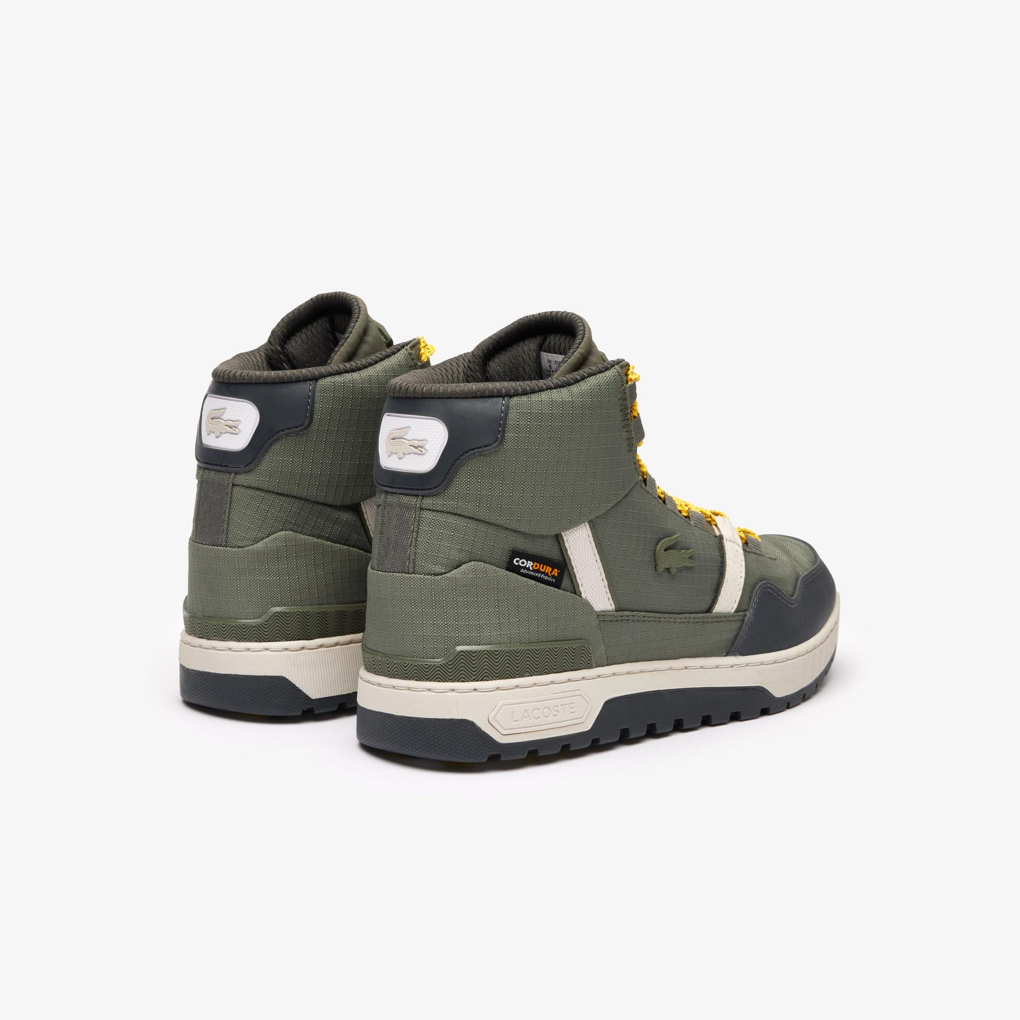 Giày Lacoste T-Clip Winter Textile Boots Nam Xanh